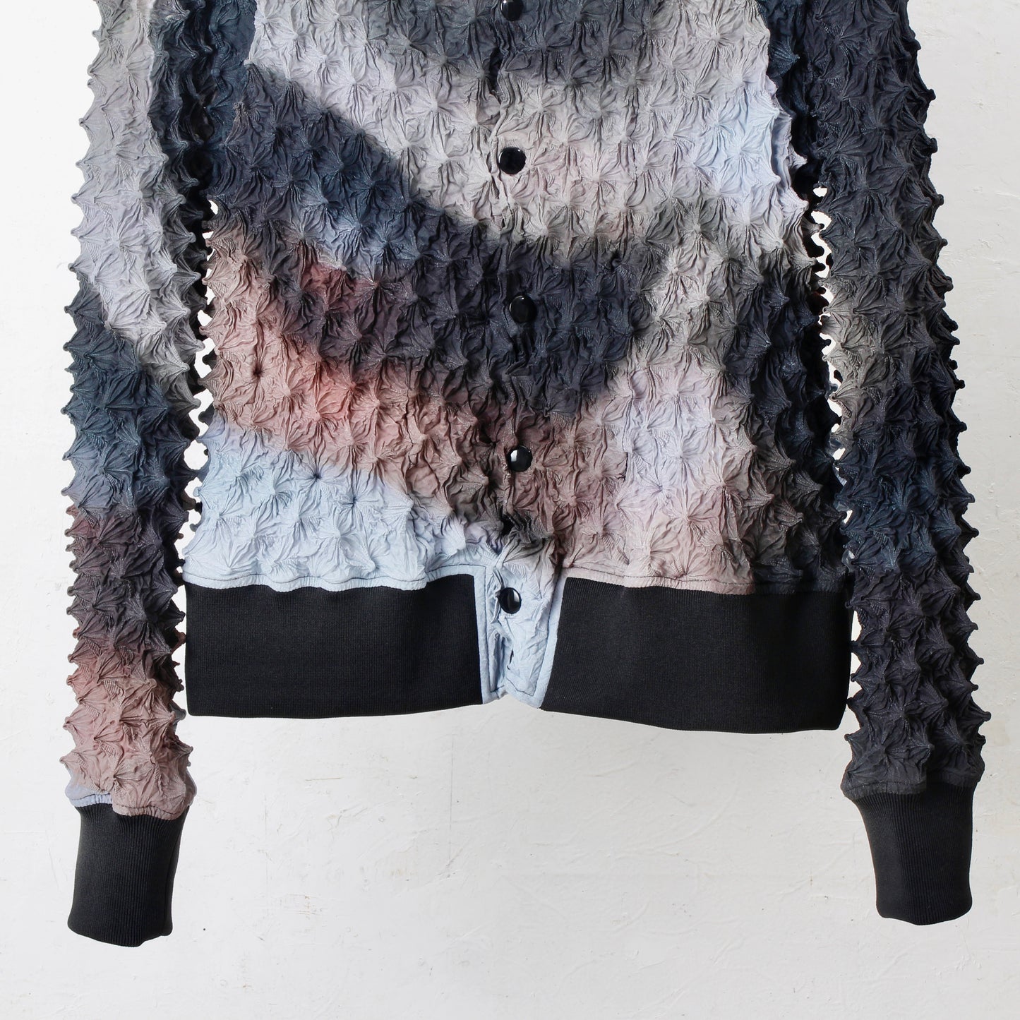 SPIKY VARSITY JACKET / LUCIFER