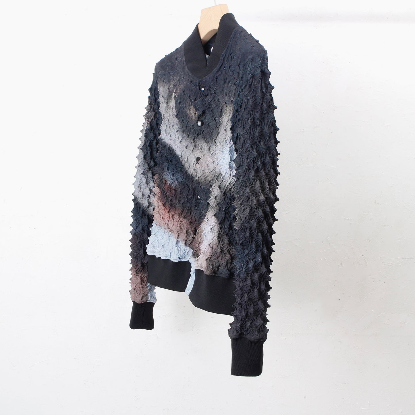 SPIKY VARSITY JACKET / LUCIFER