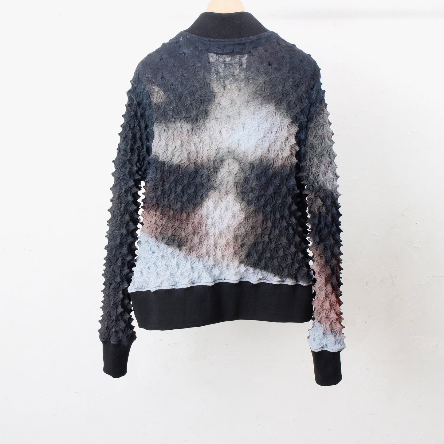 SPIKY VARSITY JACKET / LUCIFER