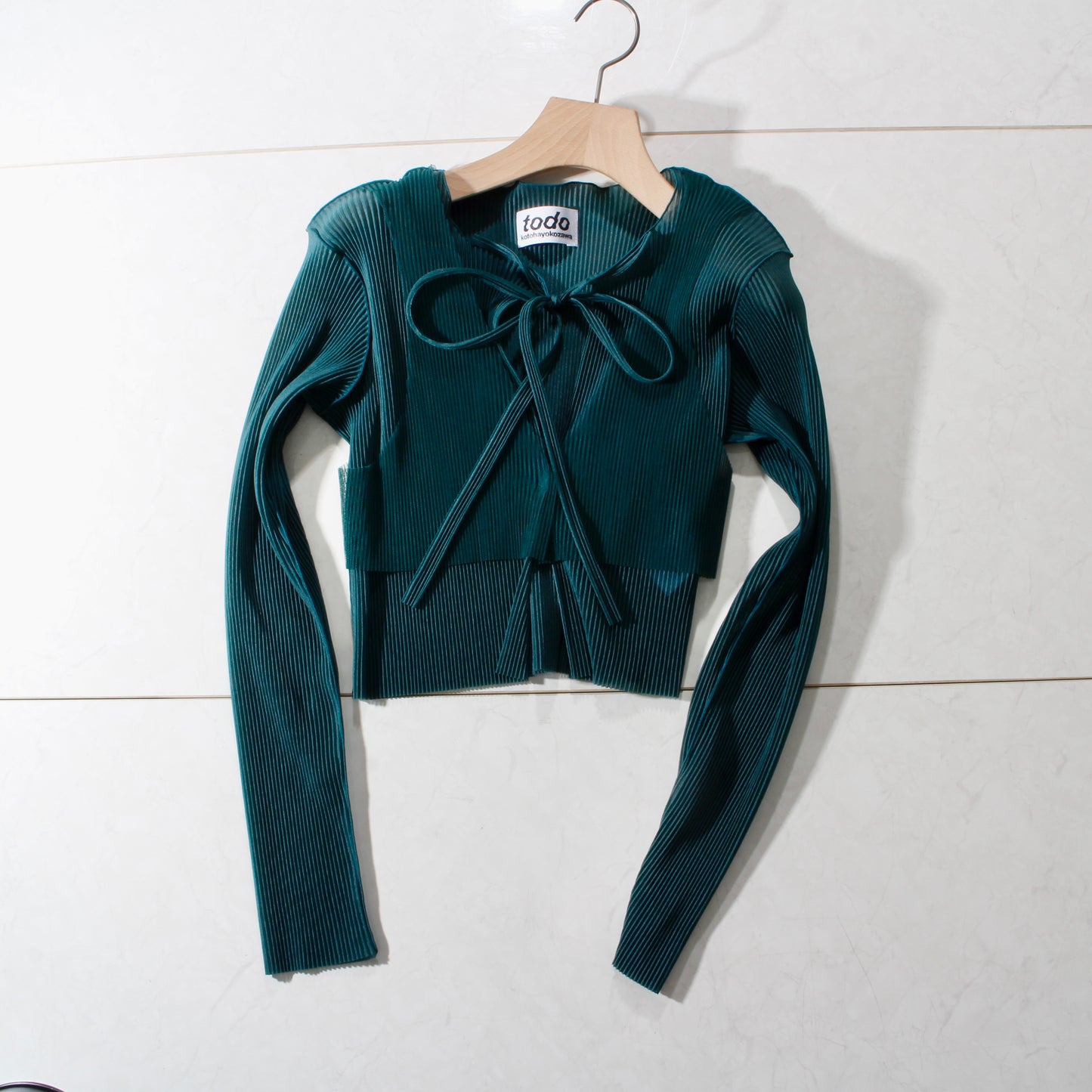to do kotohayokozawa /Sheer Layered Cardigan / d.k.green