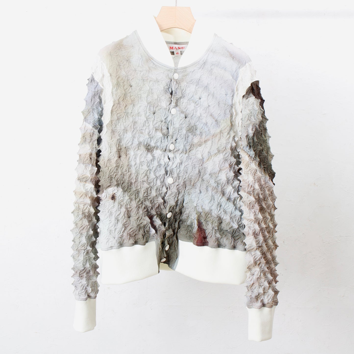 SPIKY VARSITY JACKET / PIGEON