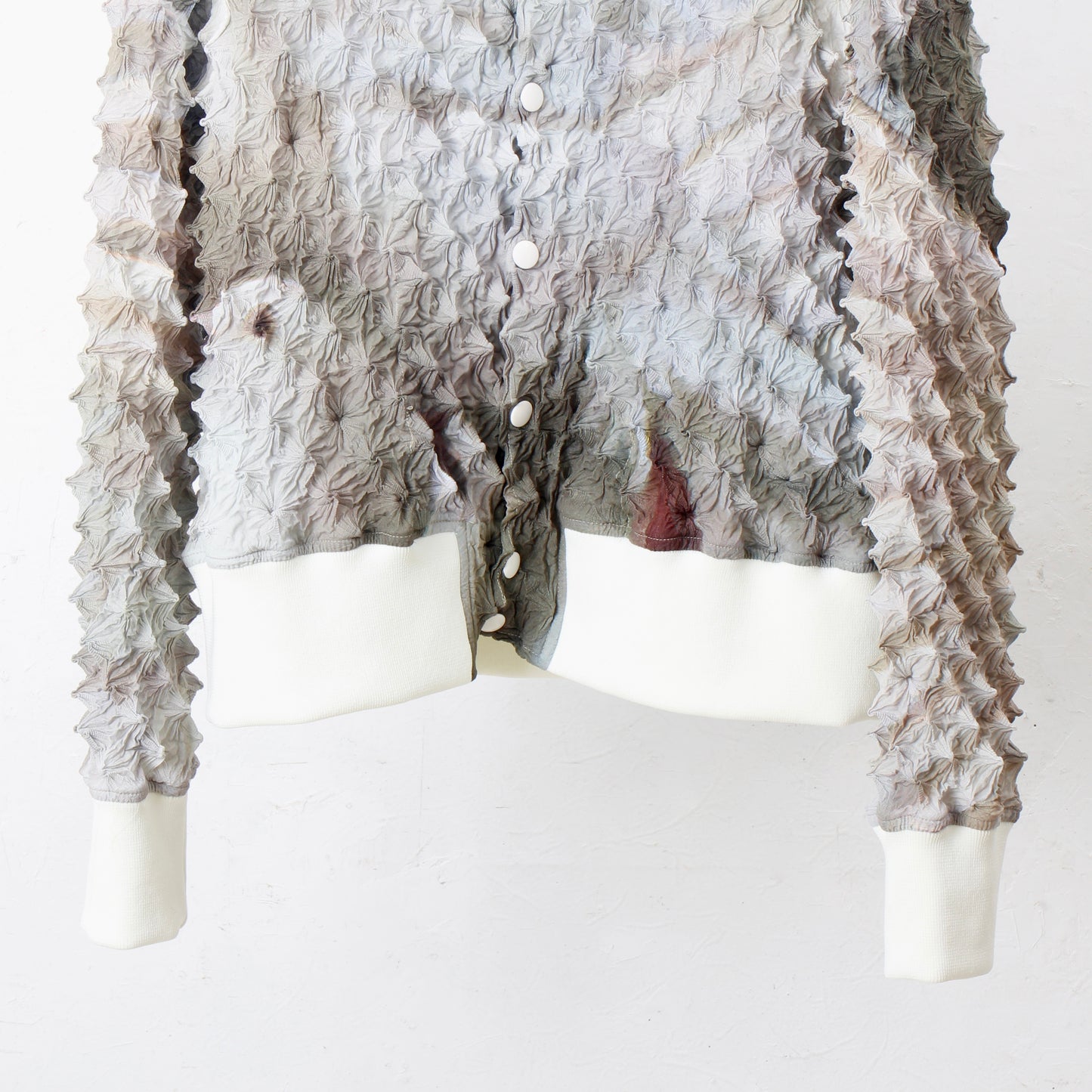 SPIKY VARSITY JACKET / PIGEON