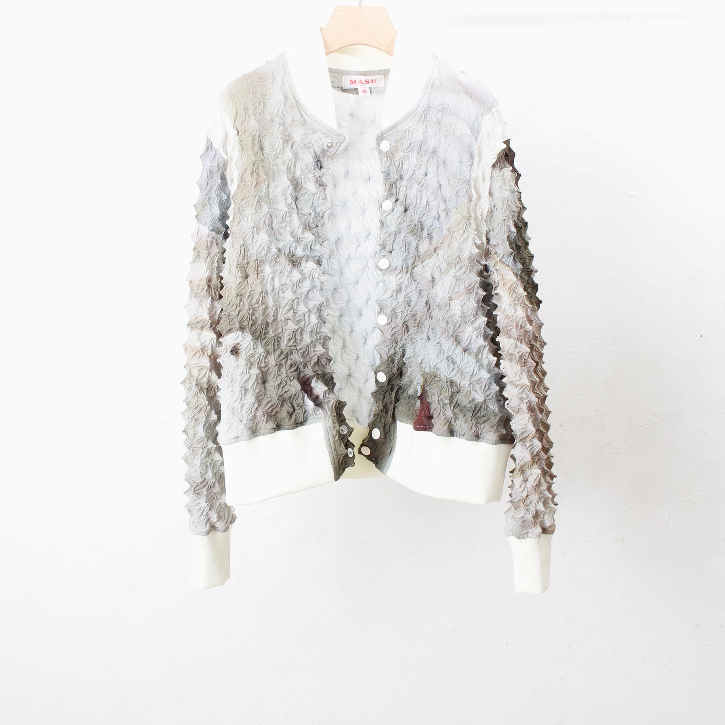 SPIKY VARSITY JACKET / PIGEON
