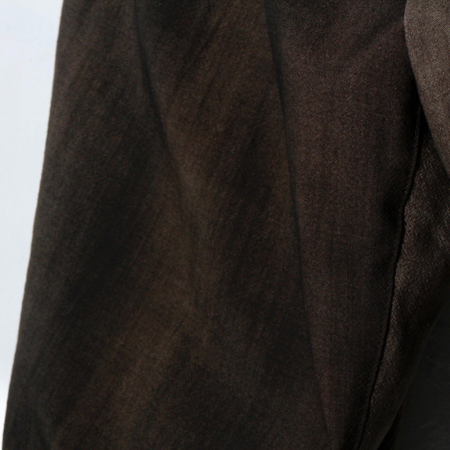 Uneven Dyed 2Tuck Trousers / charcoal