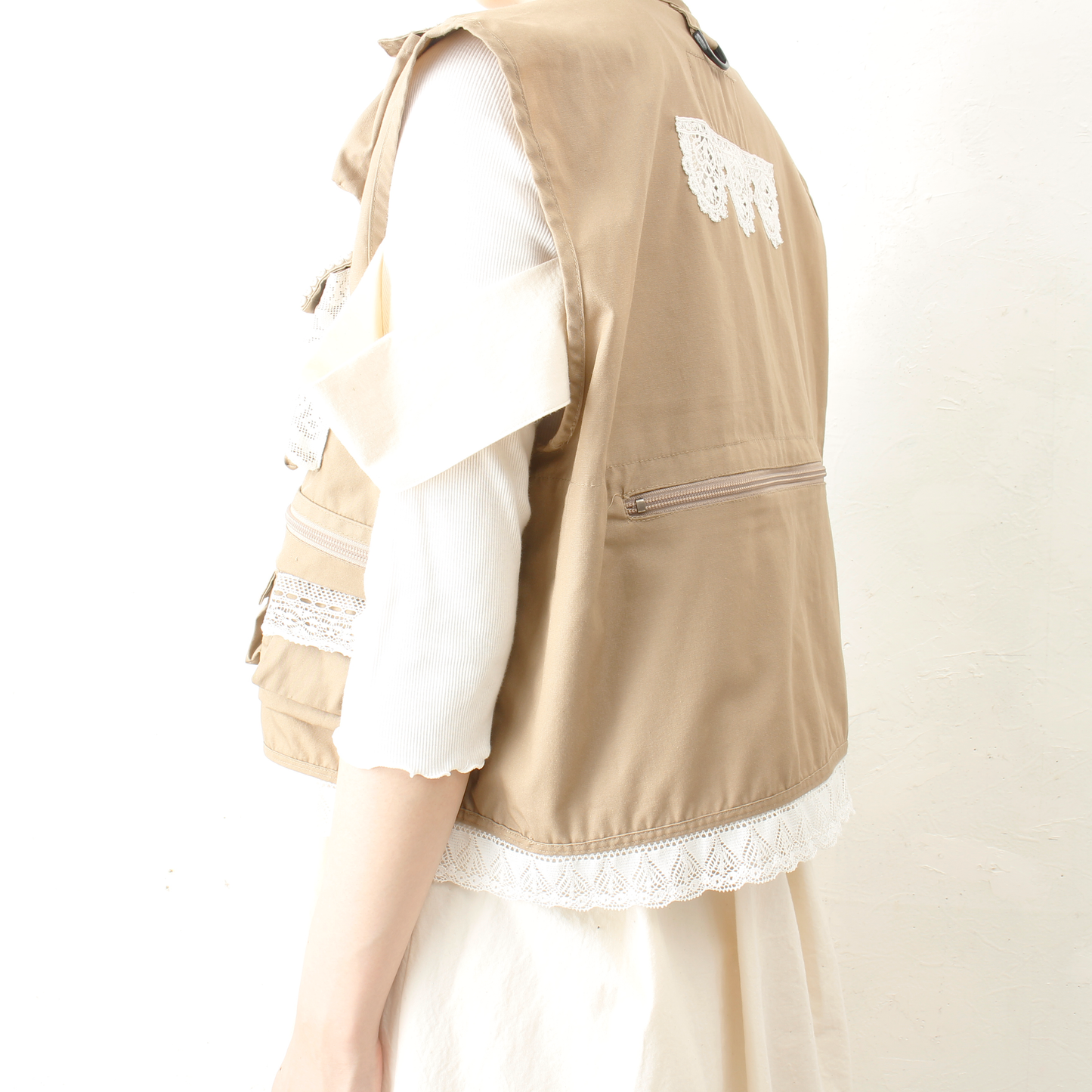overlace /lace fishing vest