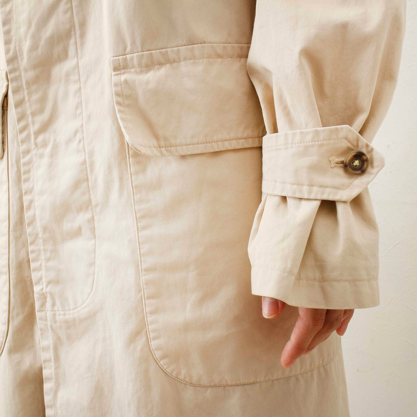 overlace /lace soutien collar coat