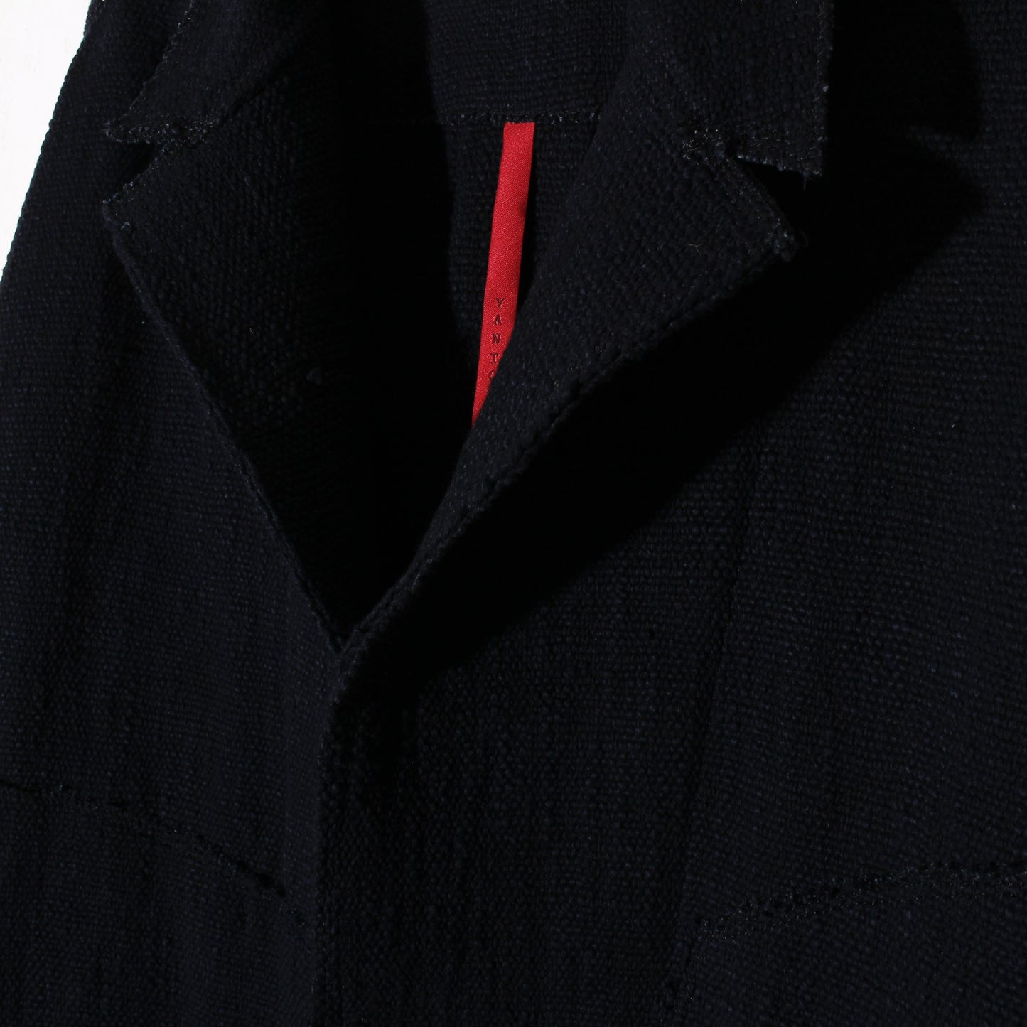 0 Count KhadiCotton Jacket / black