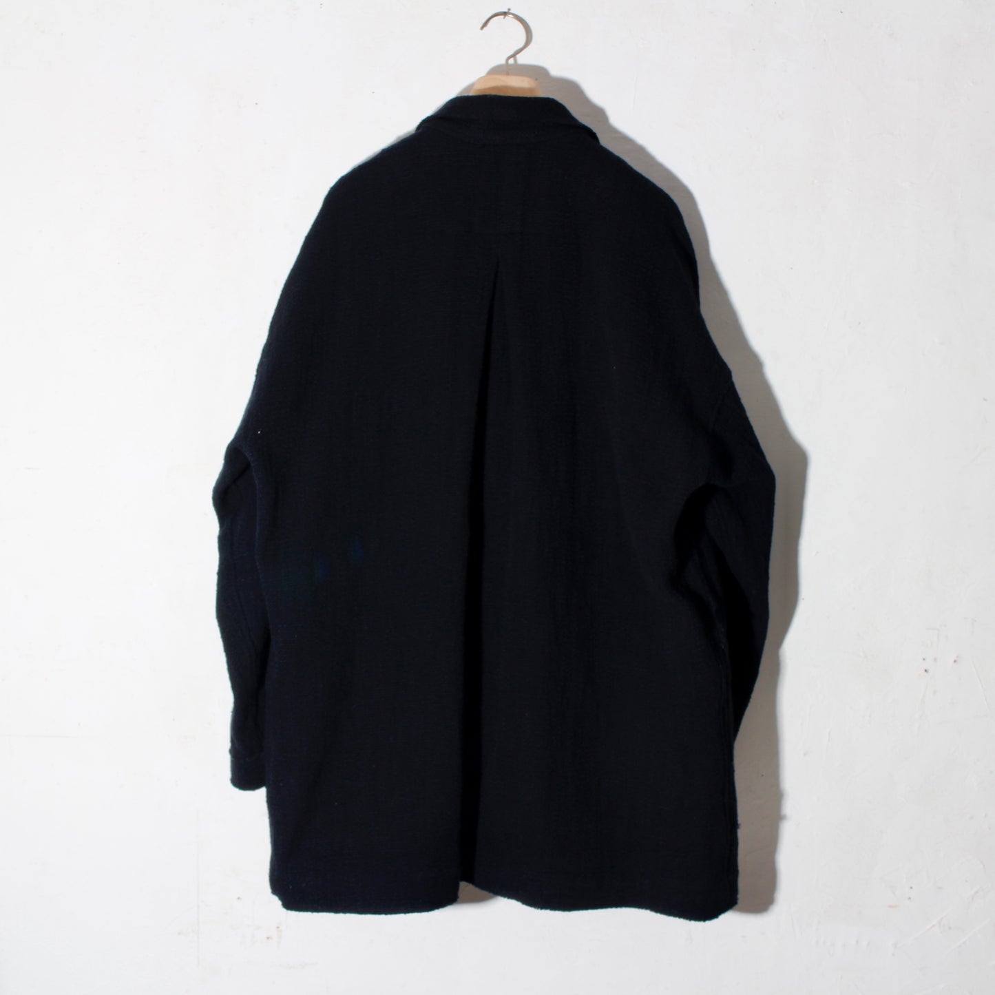 0 Count KhadiCotton Jacket / black