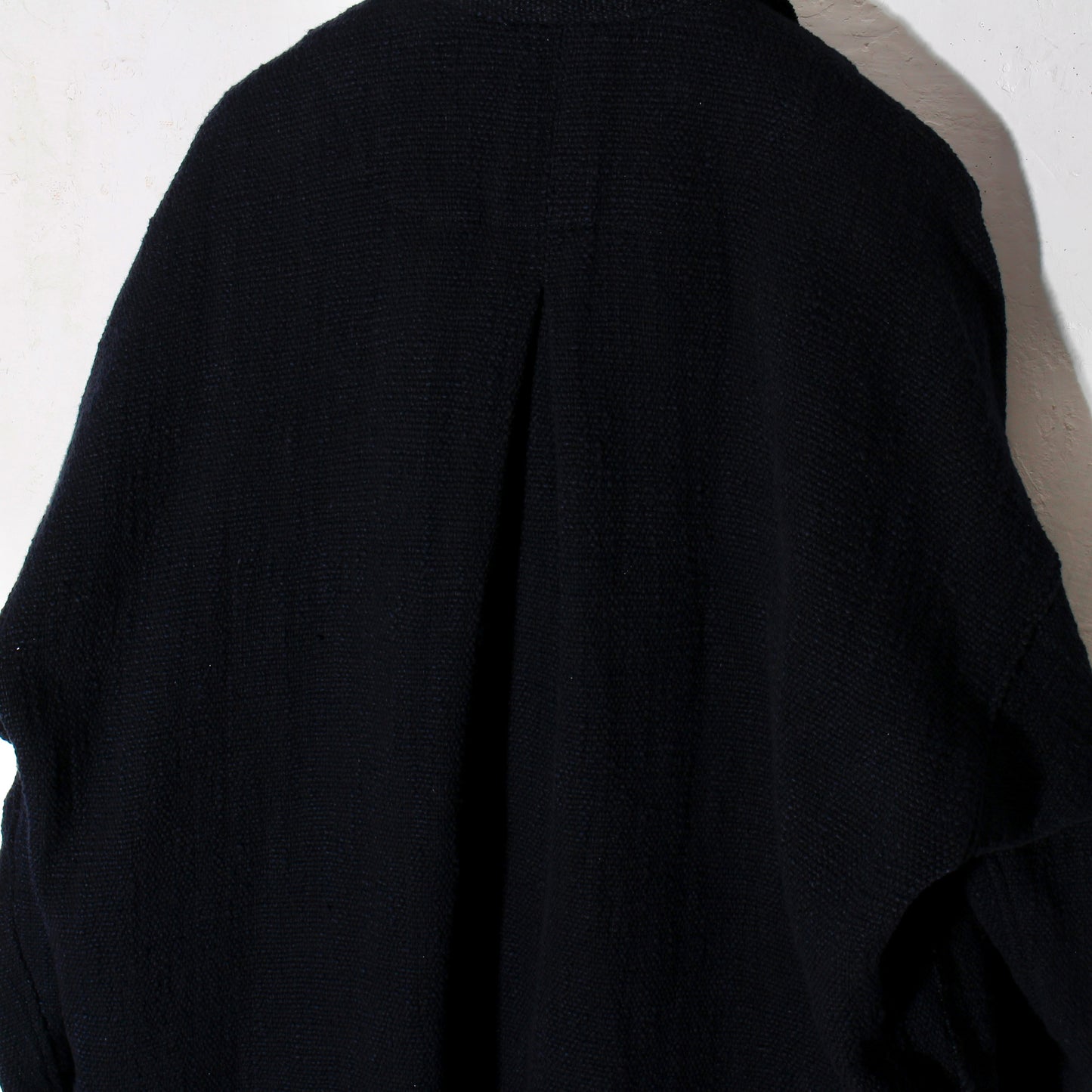0 Count KhadiCotton Jacket / black