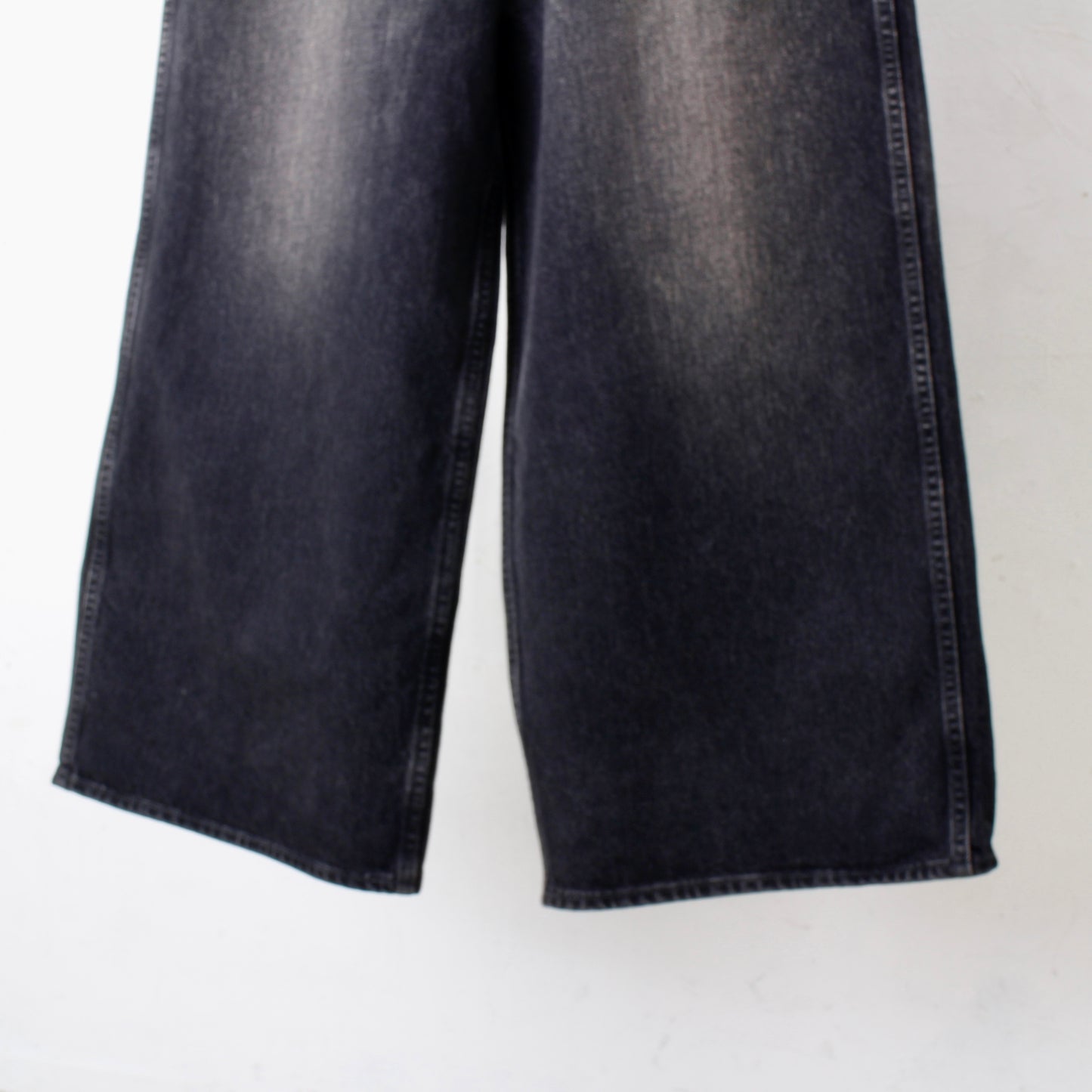 "MASUBOYS" BAGGY JEANS / black