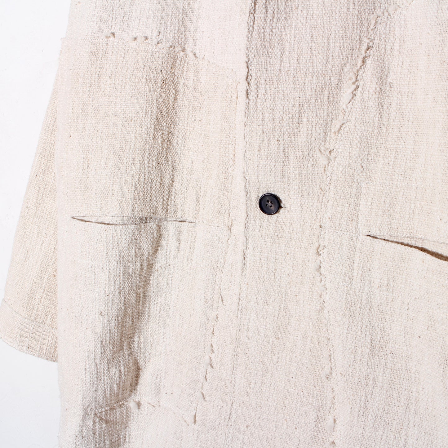 0 Count KhadiCotton Jacket / off white