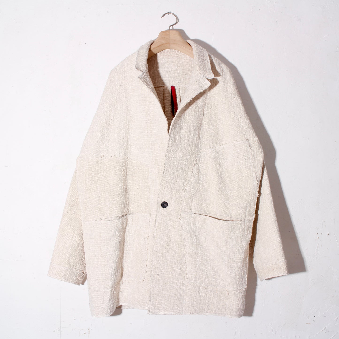 0 Count KhadiCotton Jacket / off white