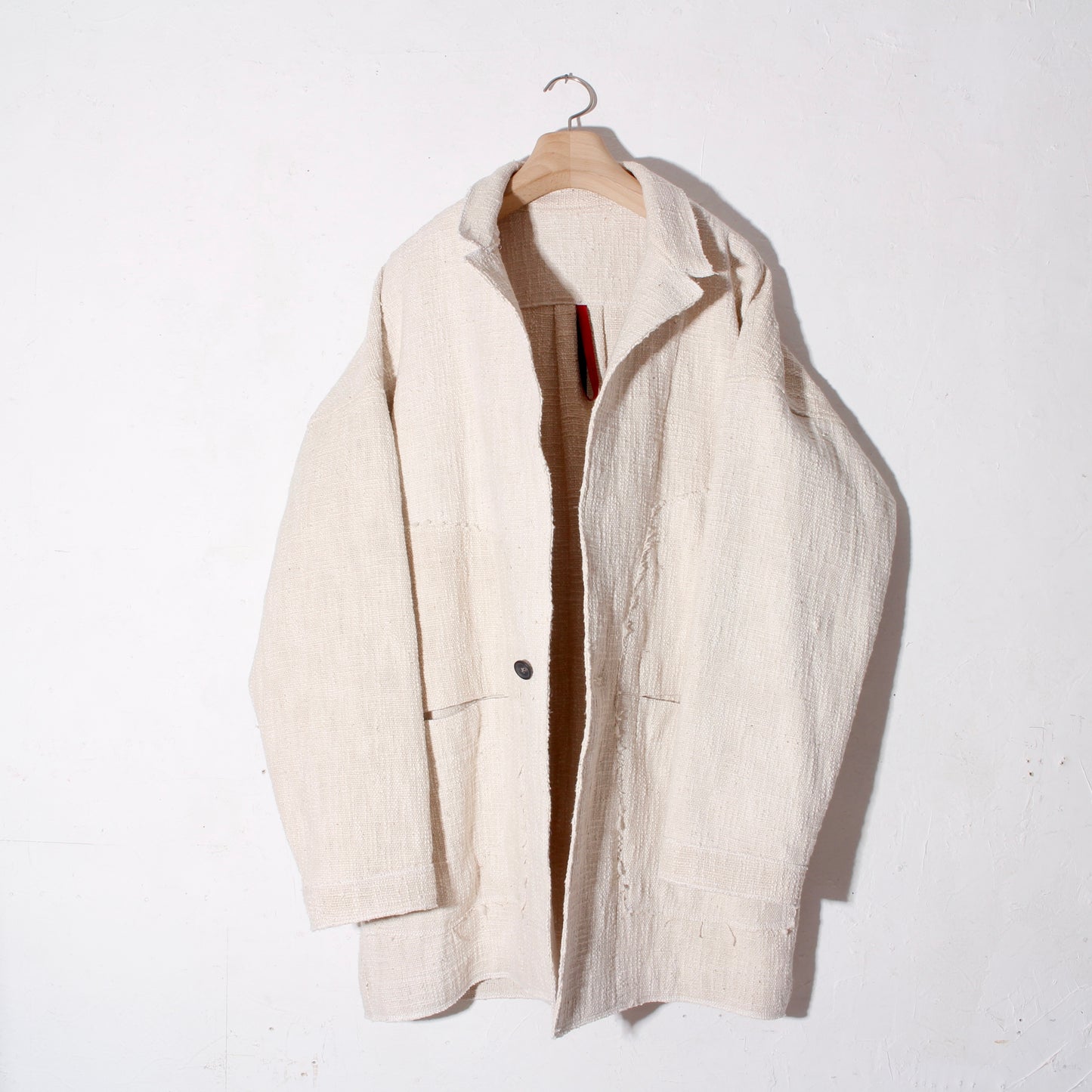 0 Count KhadiCotton Jacket / off white