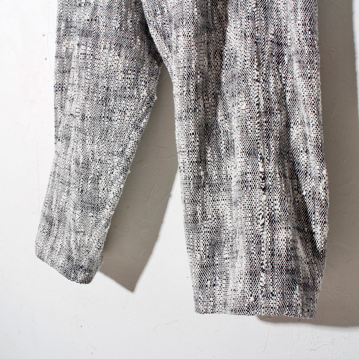 0 Count KhadiCotton Switching Wide Pants/ navy×white