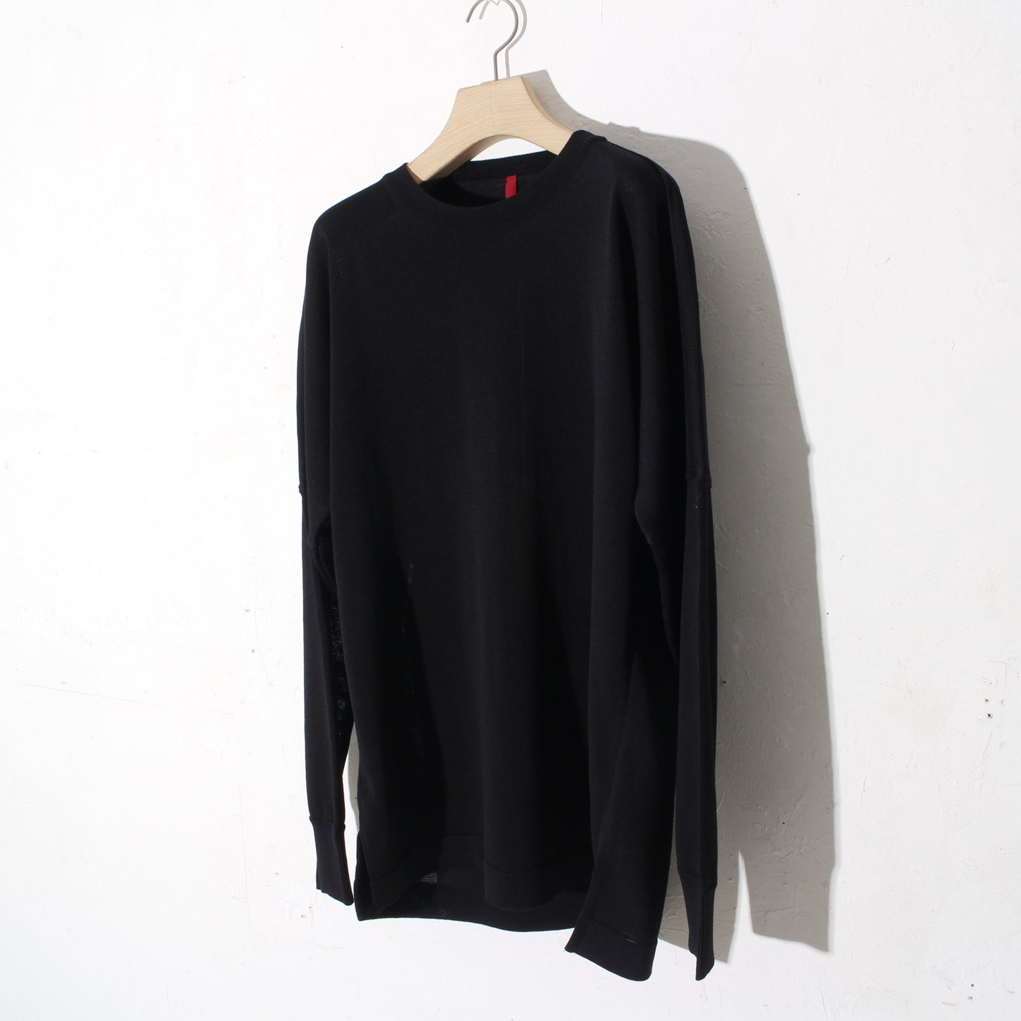 Plating Gima Cotton Longsleeve Pullover / black