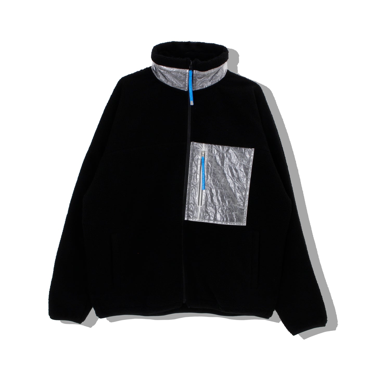 dyneema pocket zip up jacket / black