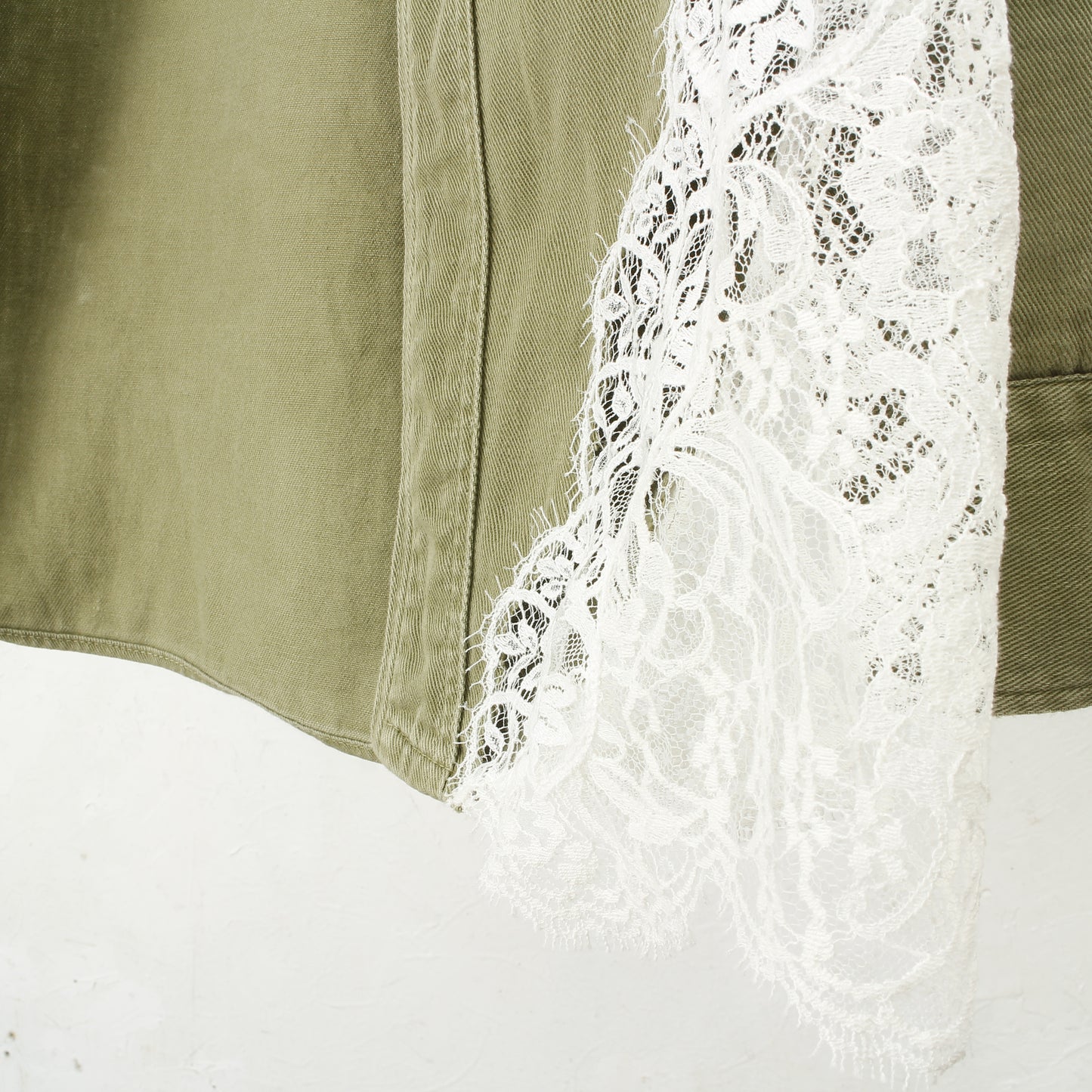 overlace /lace boy scouts shirt