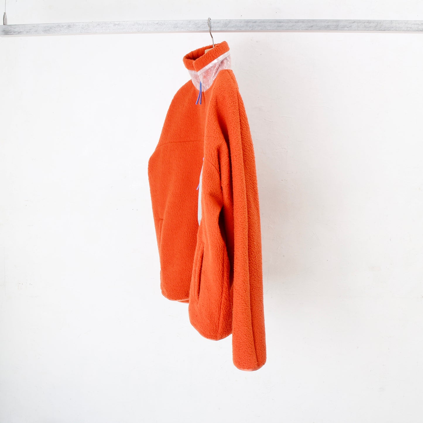 dyneema pocket zip up jacket / orange