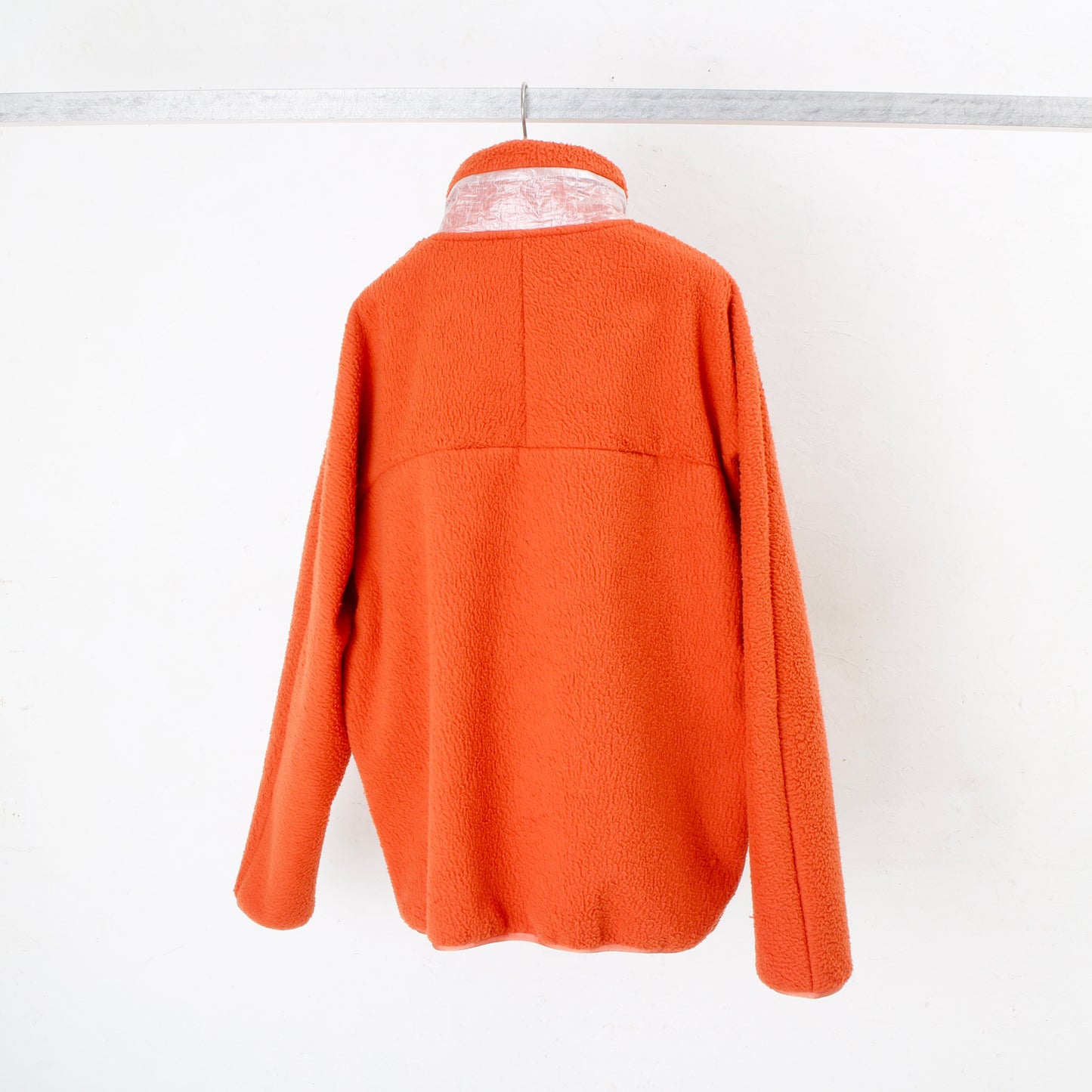 dyneema pocket zip up jacket / orange