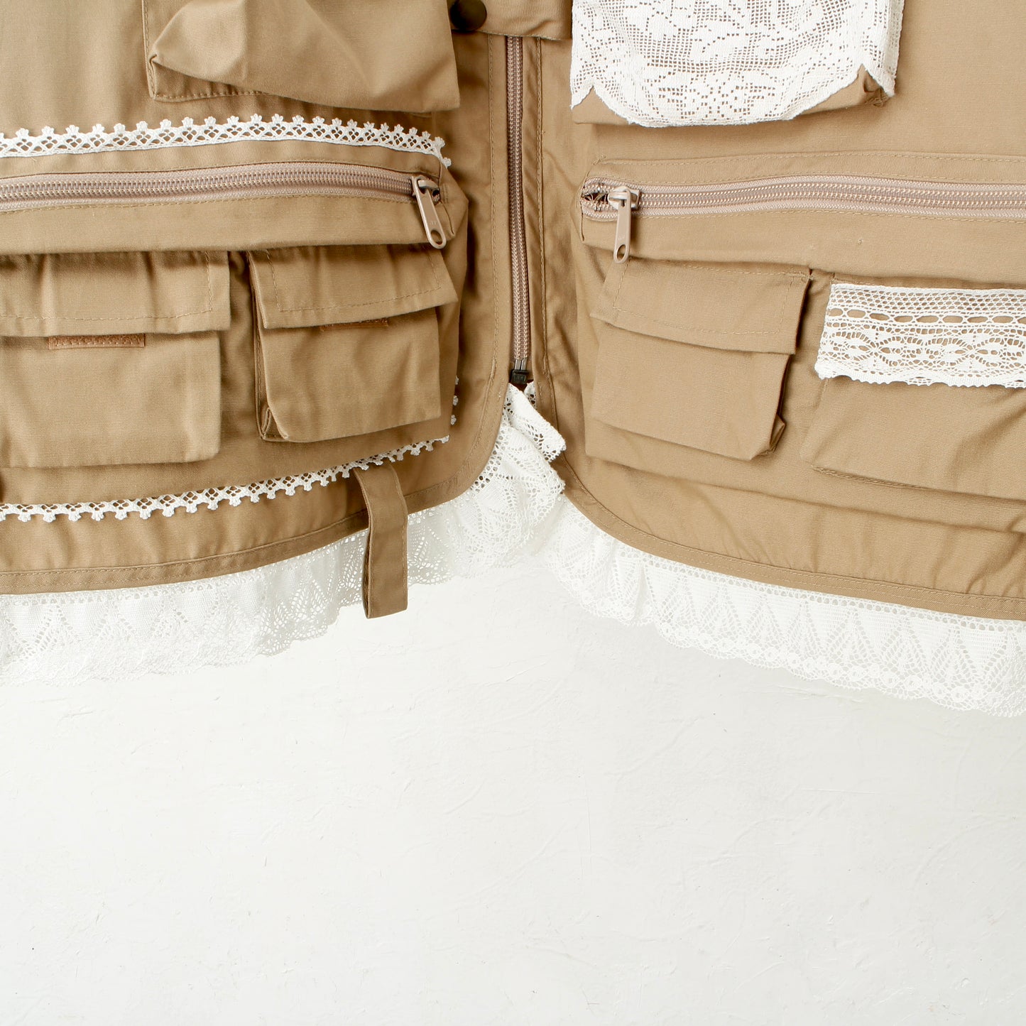 overlace /lace fishing vest