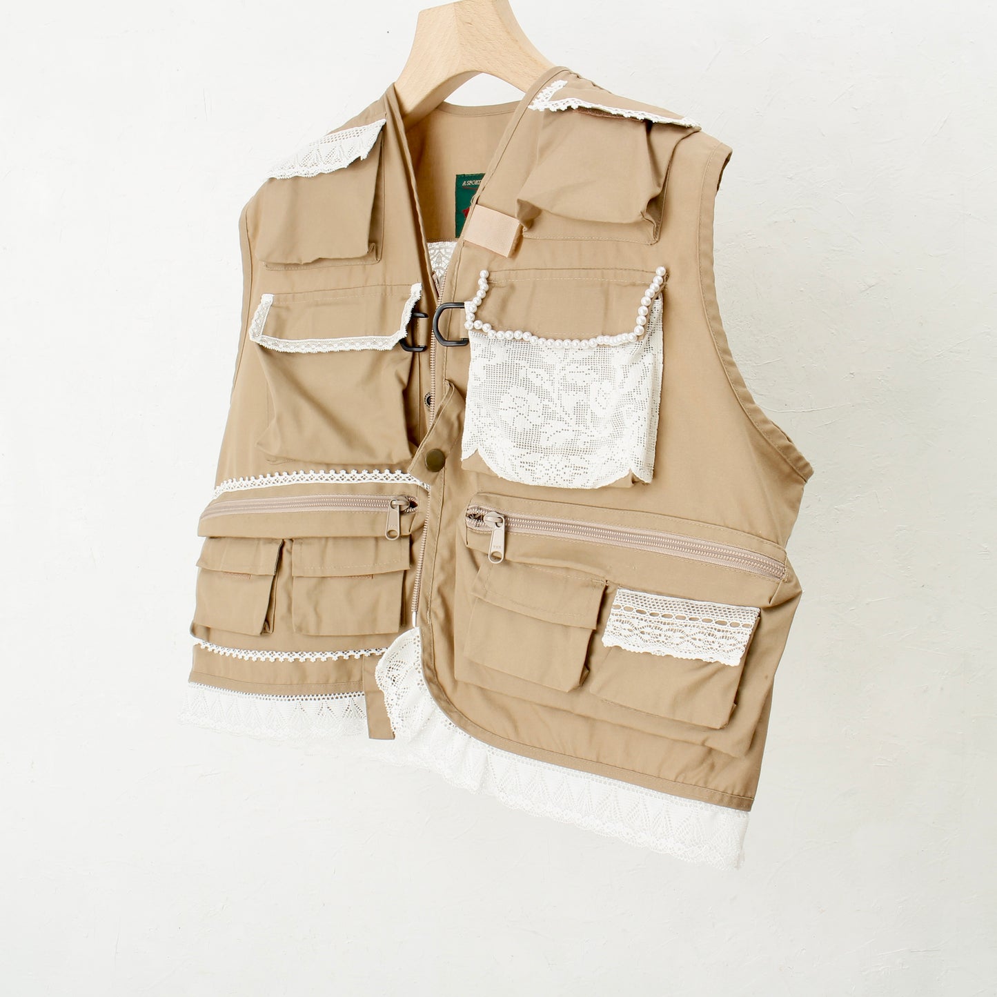 overlace /lace fishing vest