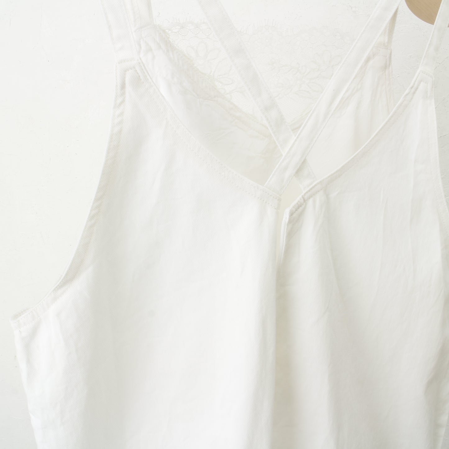 overlace /lace apron onepiece