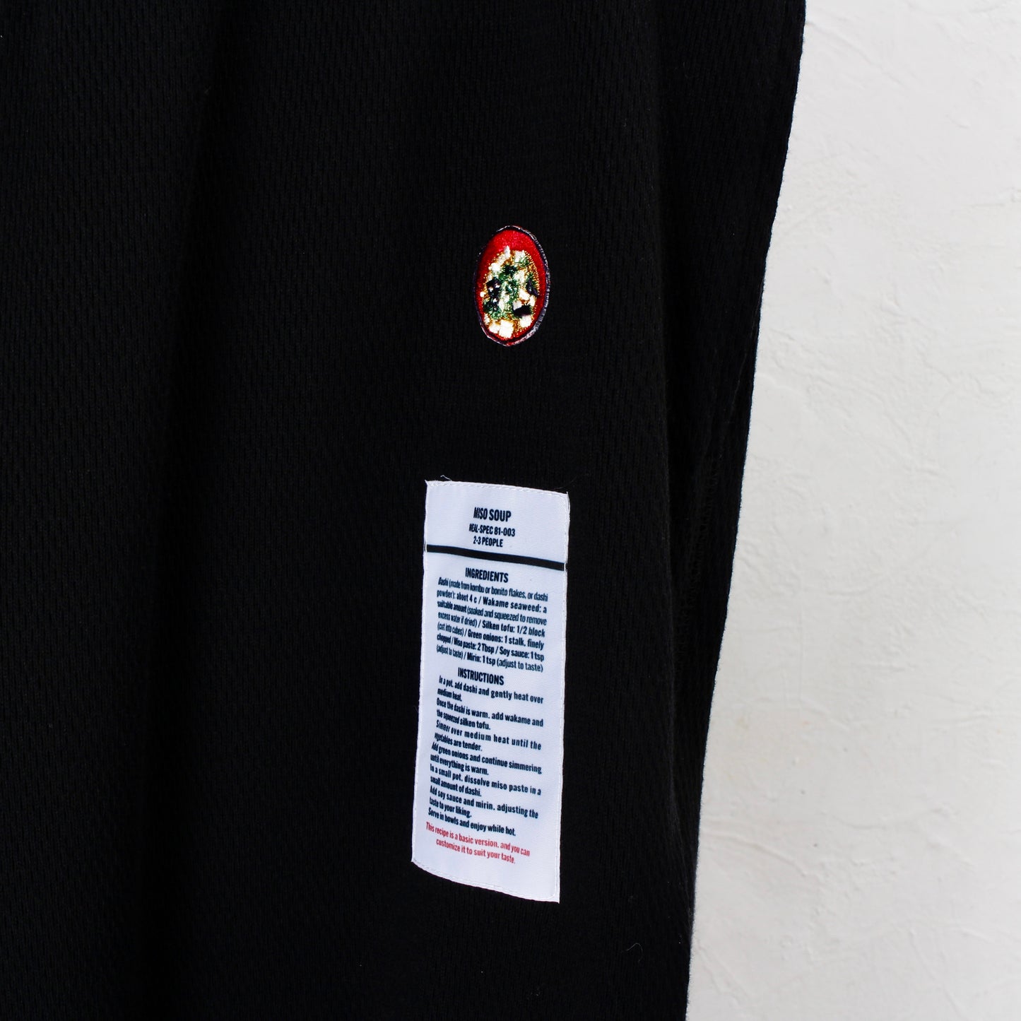 meal spec thermal pants / black
