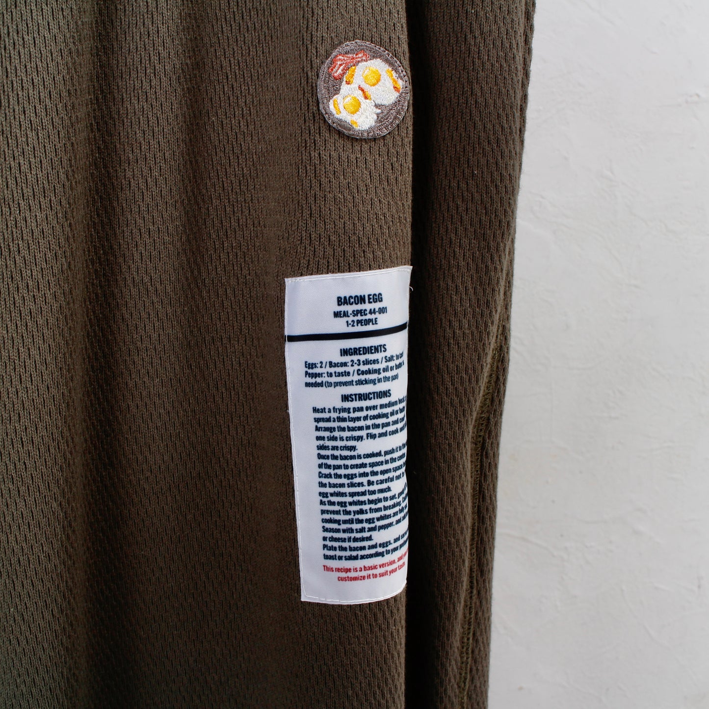 meal spec thermal pants / khaki