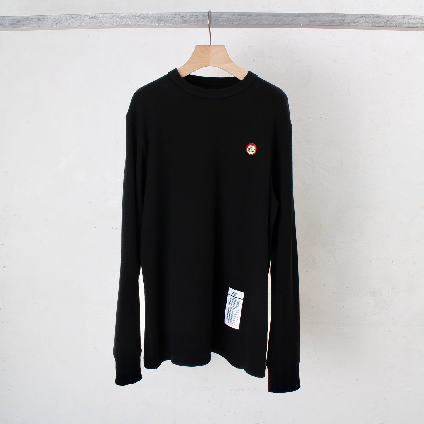 meal spec thermal L/S tops / black