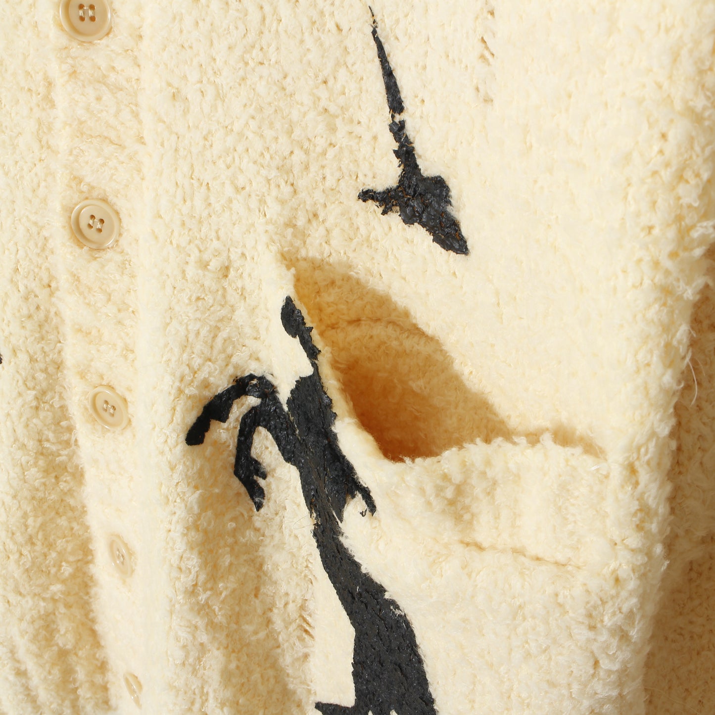 UNICORN GRUNGE CARDIGAN