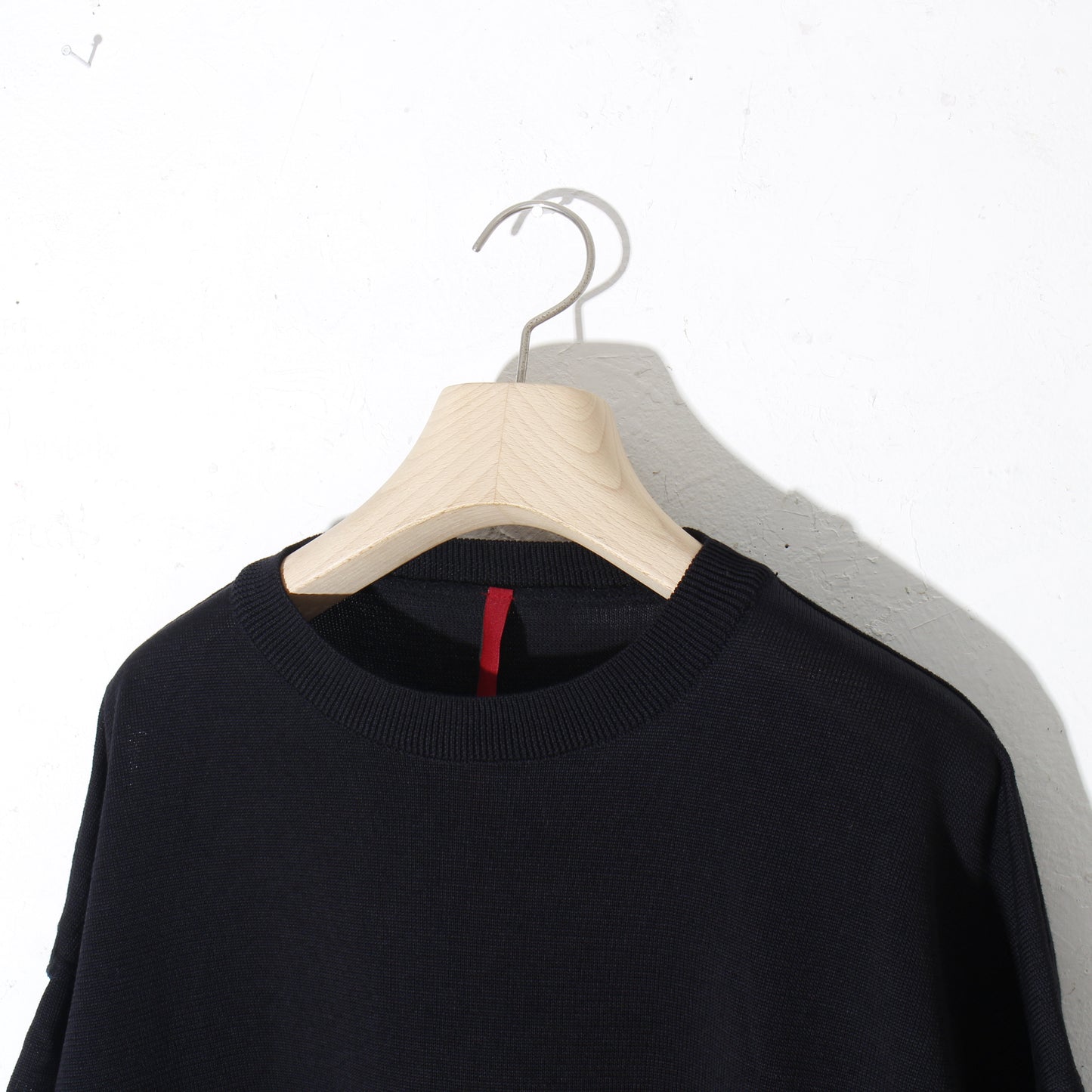 Plating Gima Cotton Halfsleeve Pullover / black