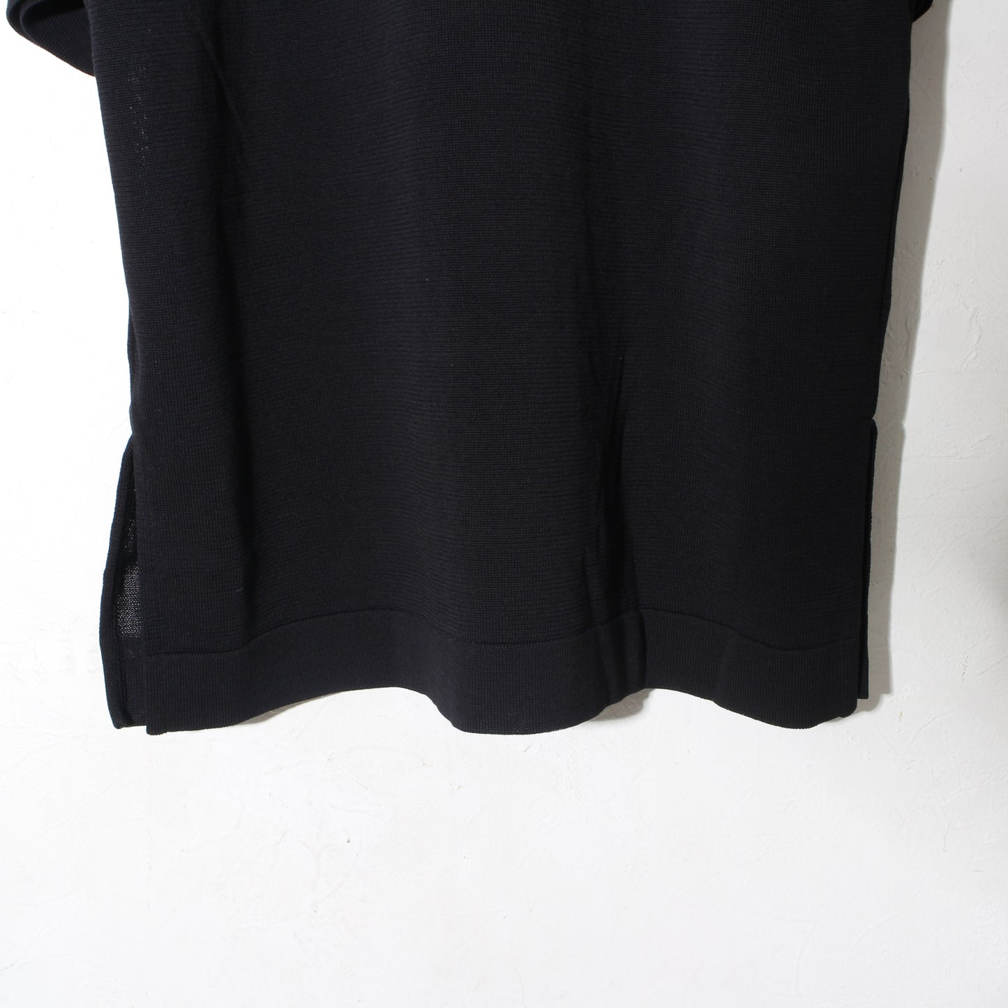 Plating Gima Cotton Halfsleeve Pullover / black