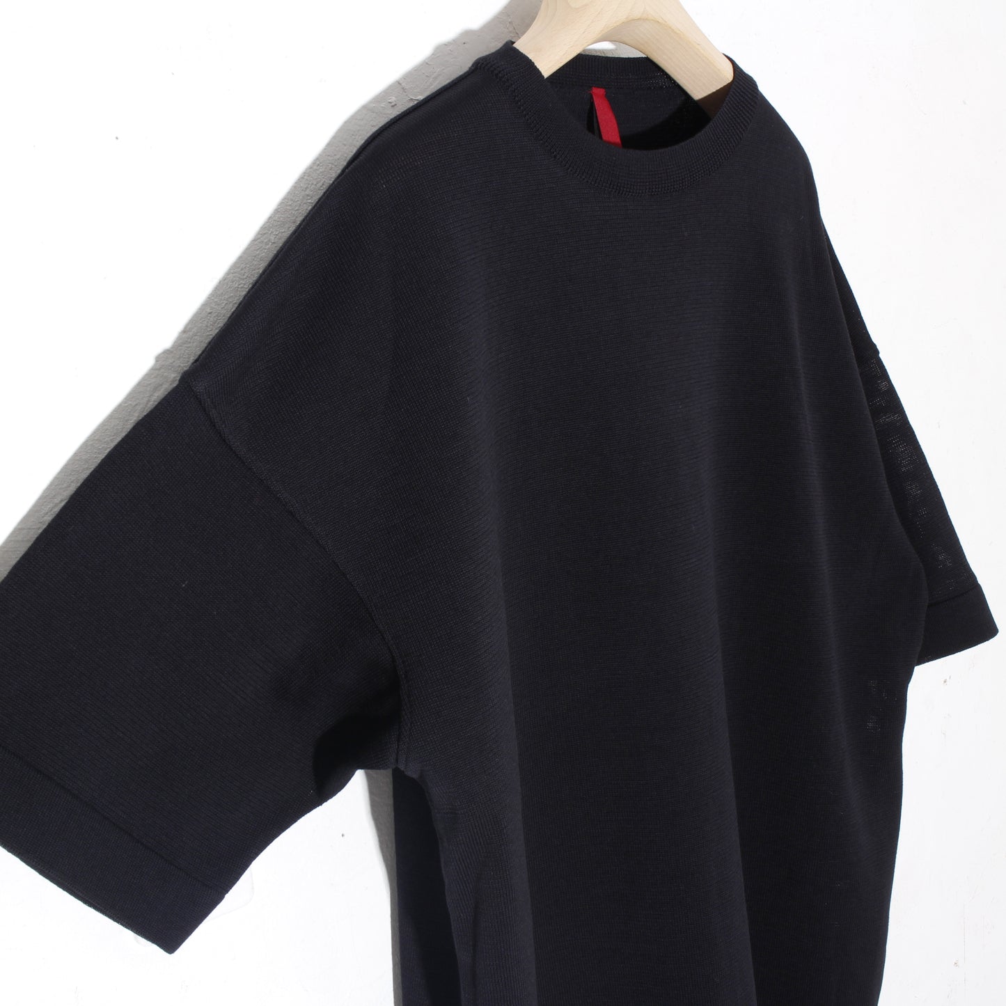 Plating Gima Cotton Halfsleeve Pullover / black
