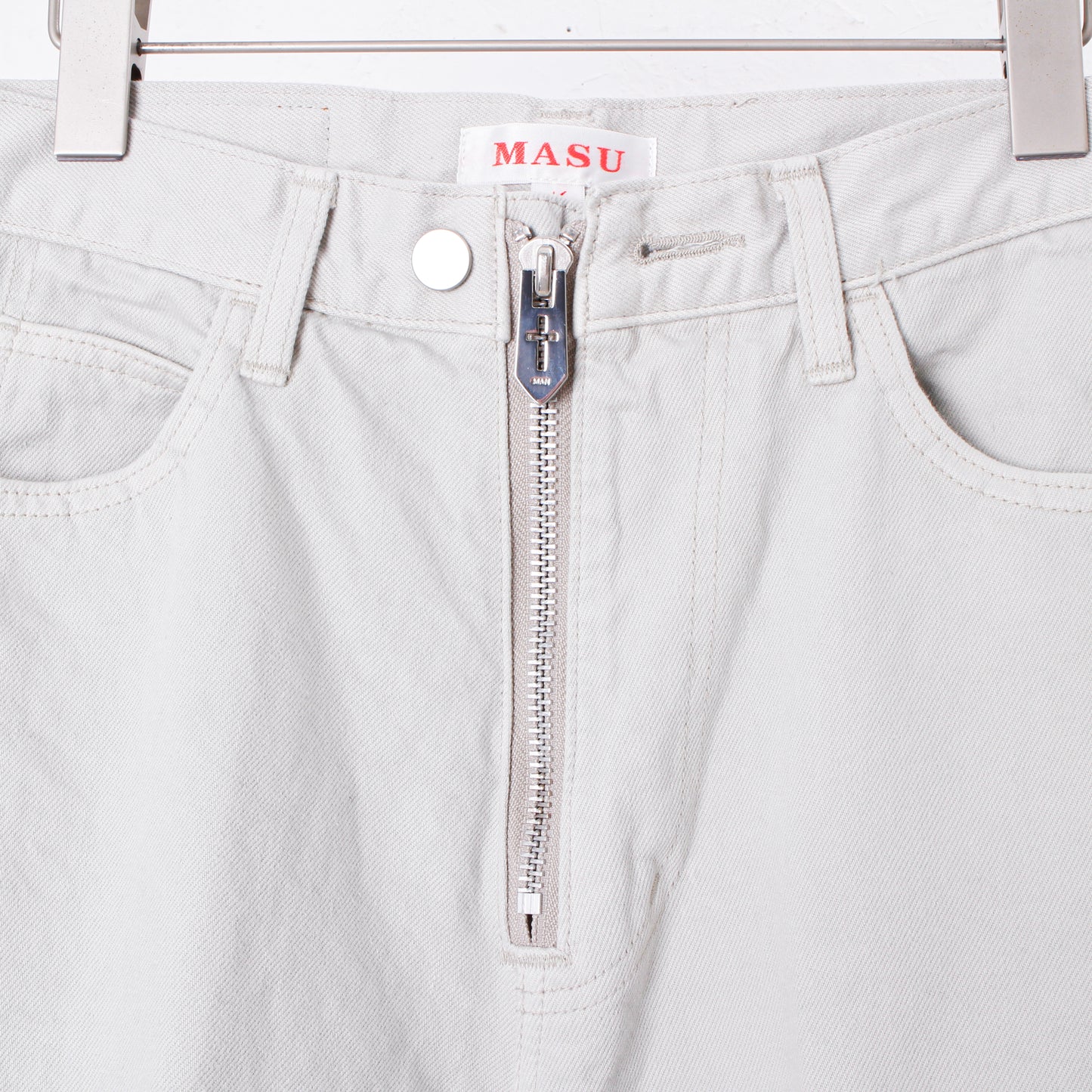 "MASUBOYS" BAGGY JEANS (GARMENT DYE) / SAND