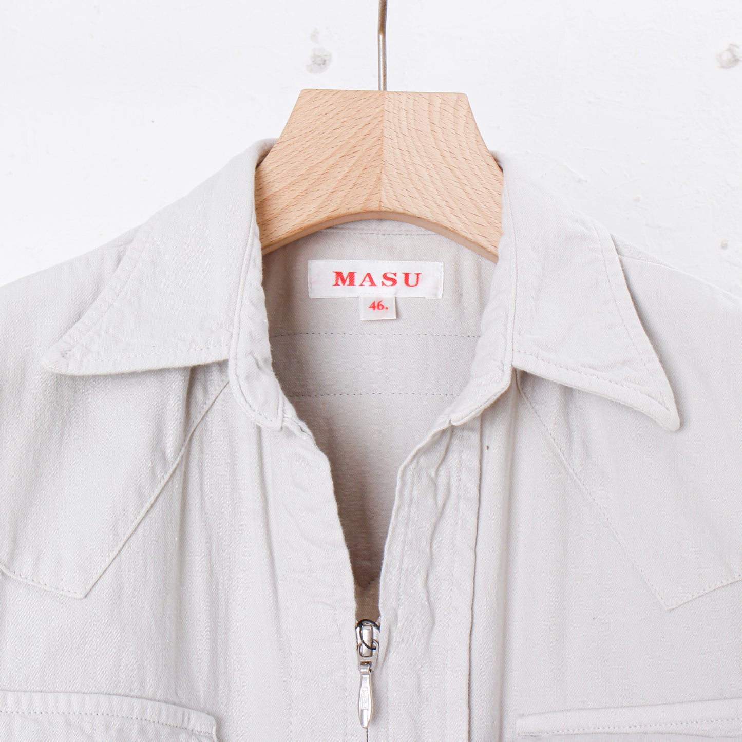 "MASUBOYS" WESTERN SHIRT (GARMENT DYE) / SAND