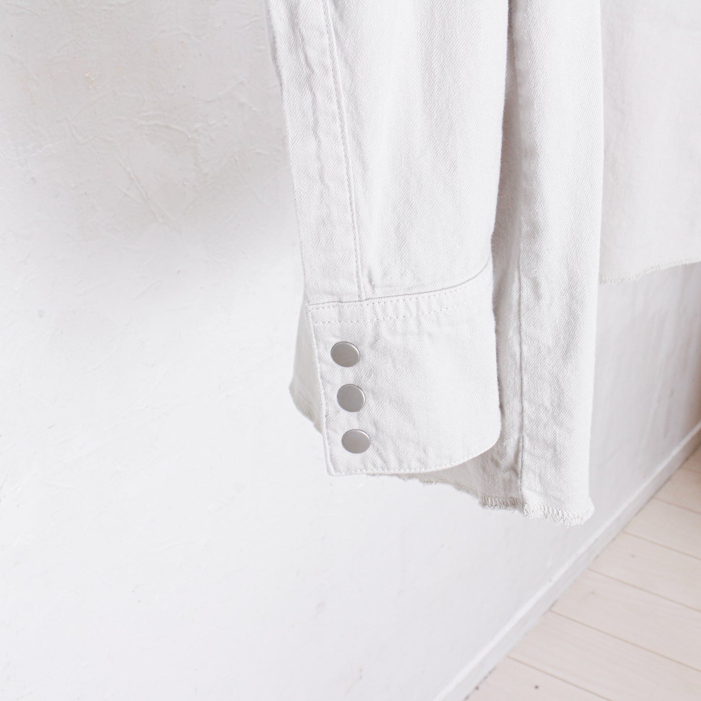 "MASUBOYS" WESTERN SHIRT (GARMENT DYE) / SAND
