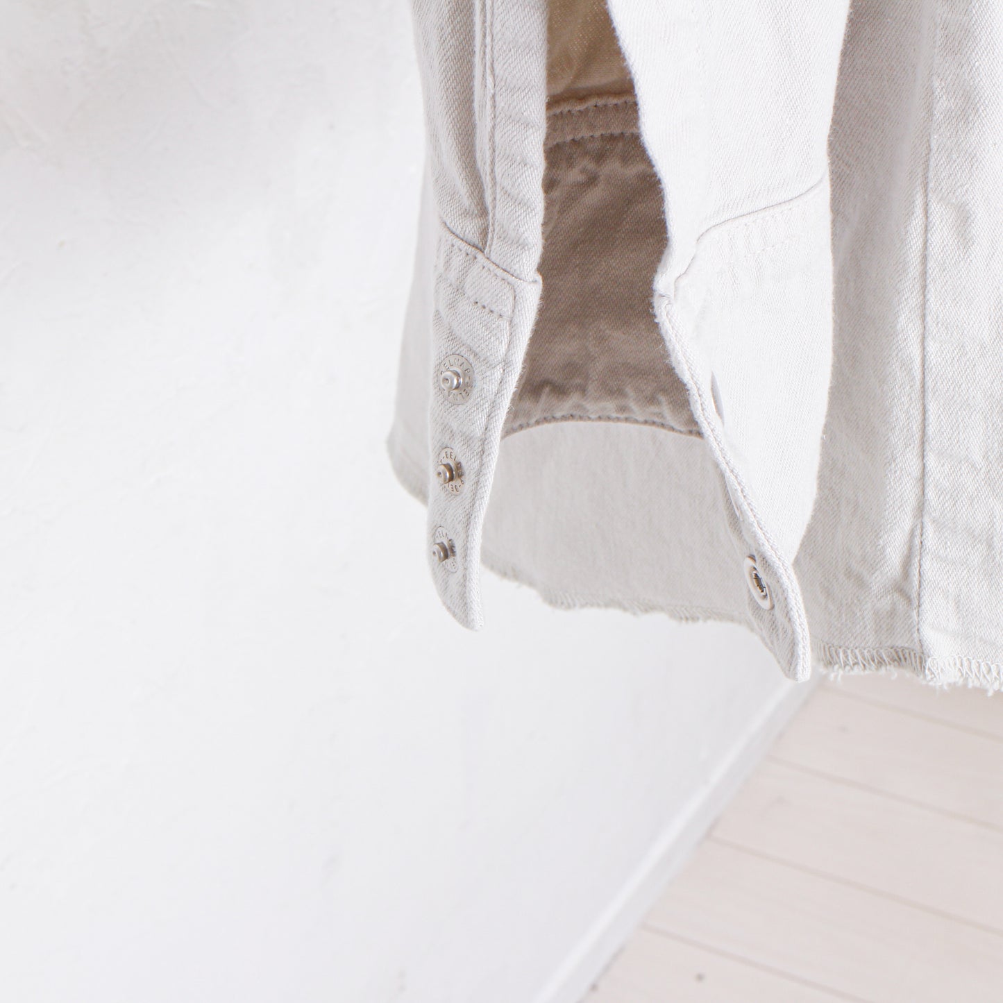 "MASUBOYS" WESTERN SHIRT (GARMENT DYE) / SAND