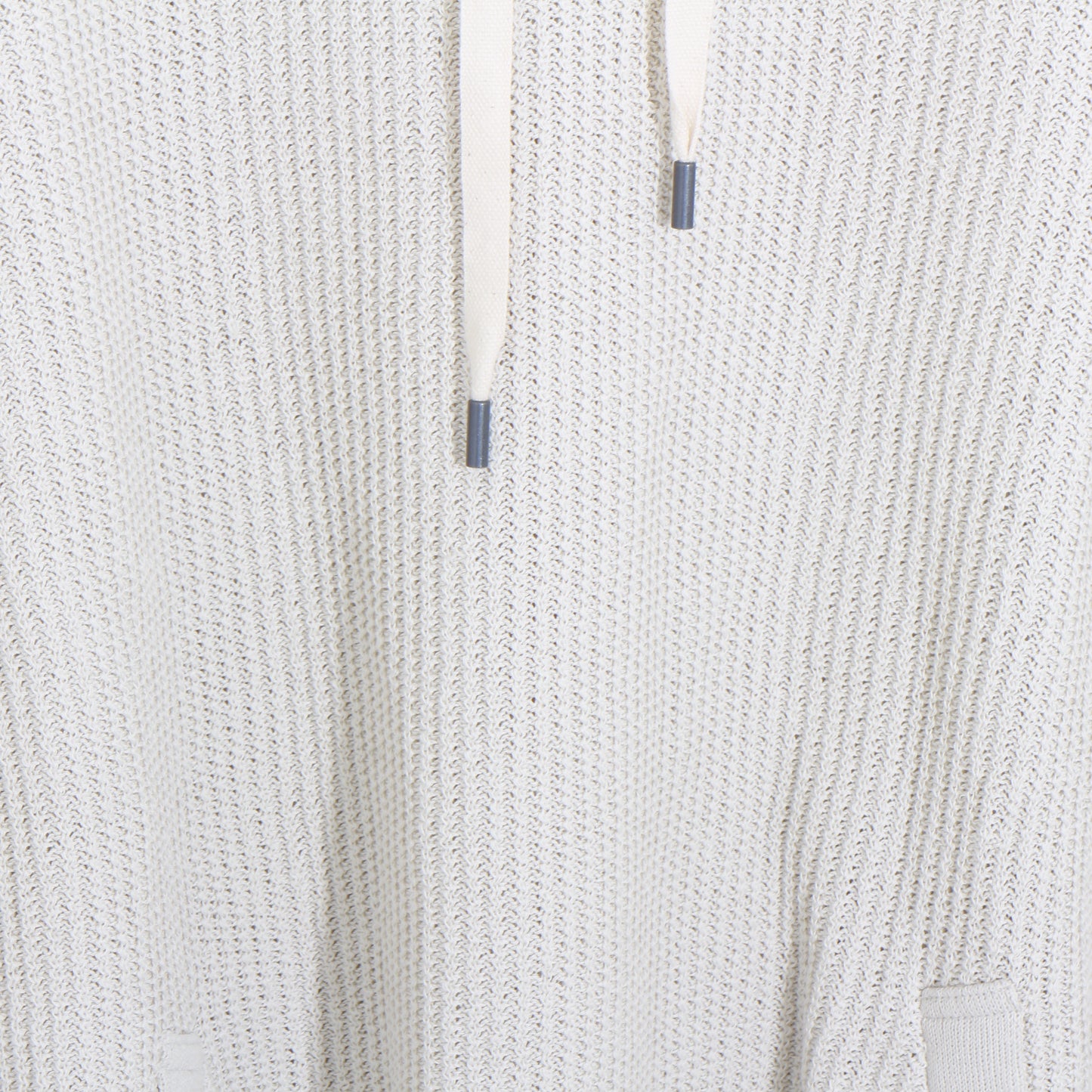Cotton coarsely hoody /offwhite