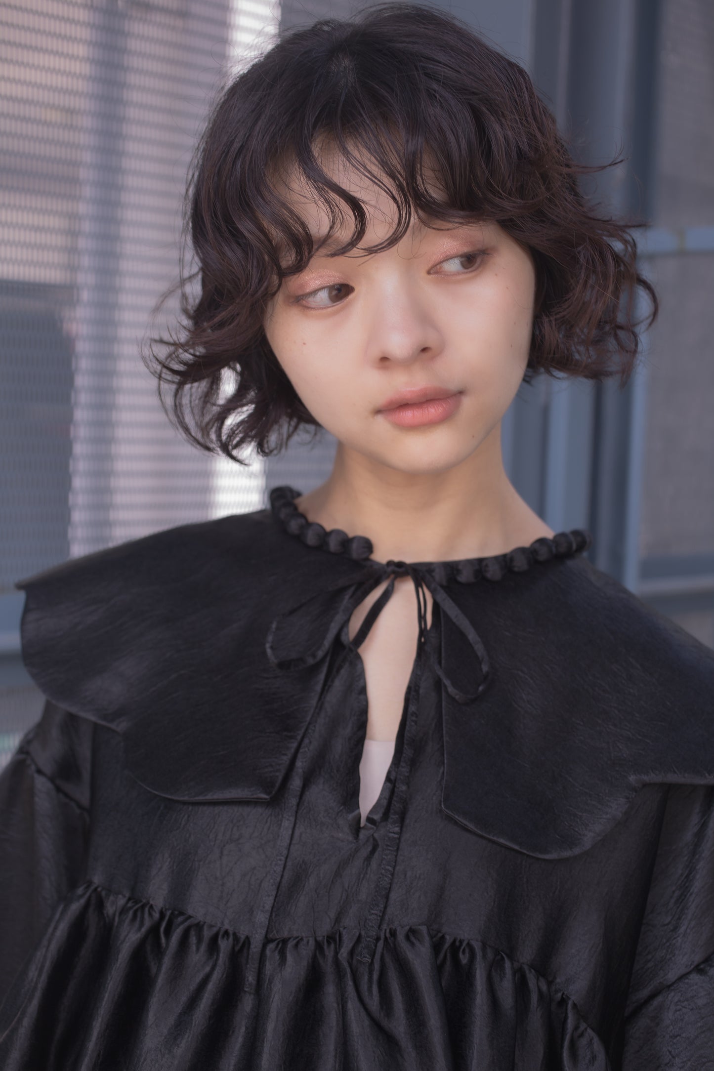 【custom order】natsumi osawa/pearl scalloped tunic※受注商品となります/9月2日(火)22:00締切となります