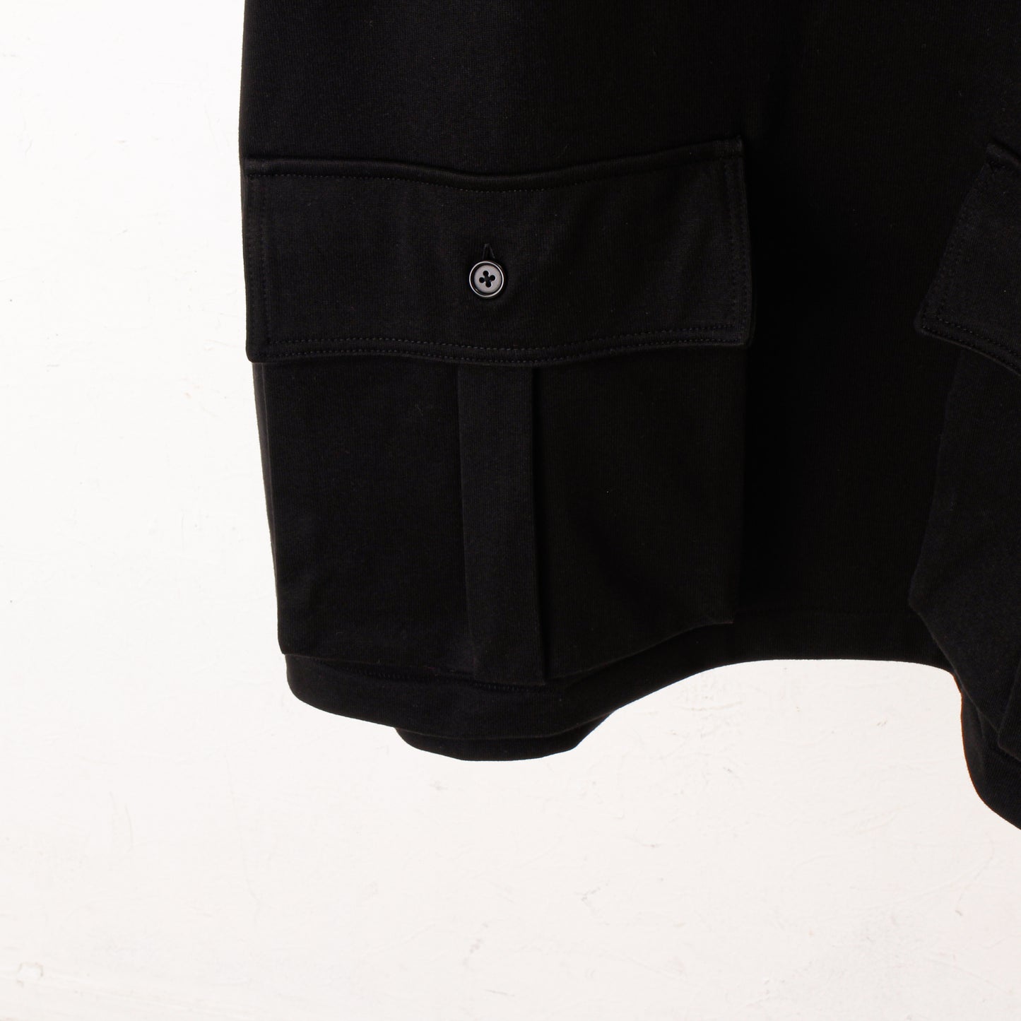 Heavy cotton pocket Tee / black