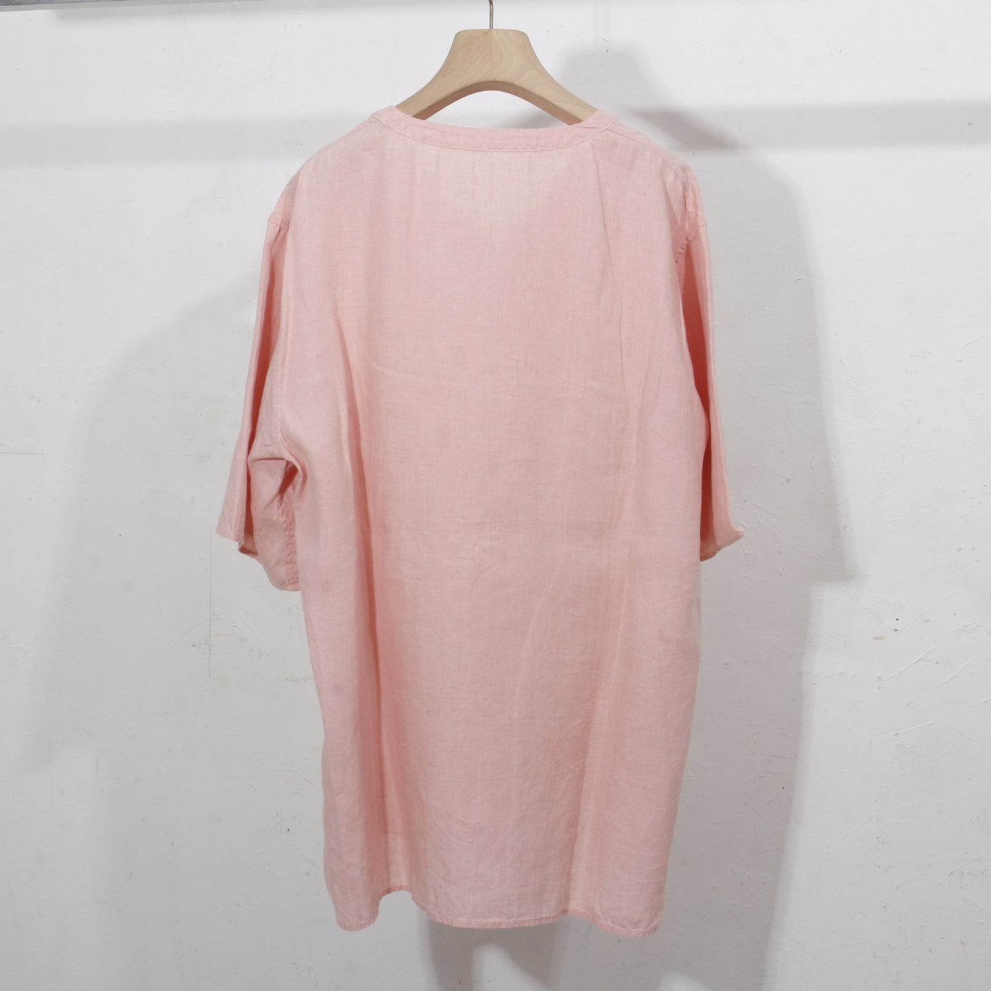 大麻プルオーバー2(草木染) /茜