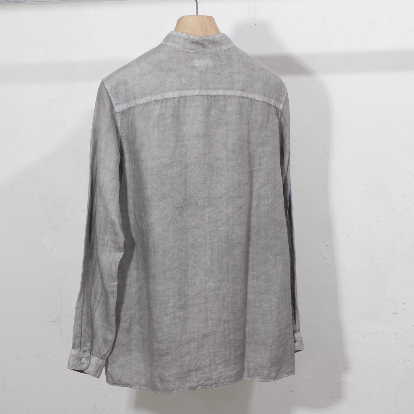 大麻シャツ / ベンガラ松煙