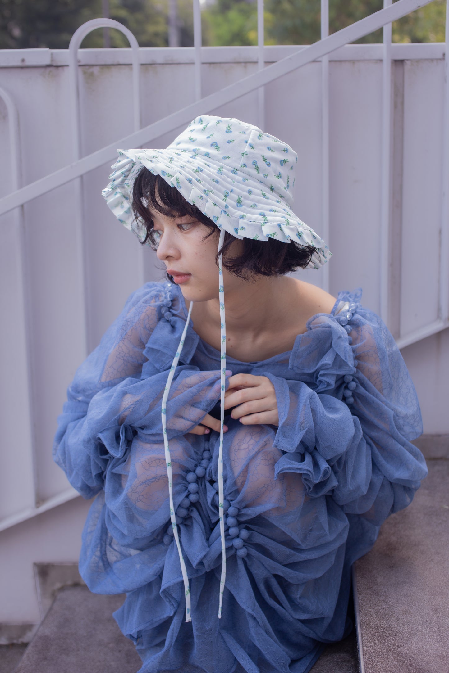 natsumi osawa/pleated hat