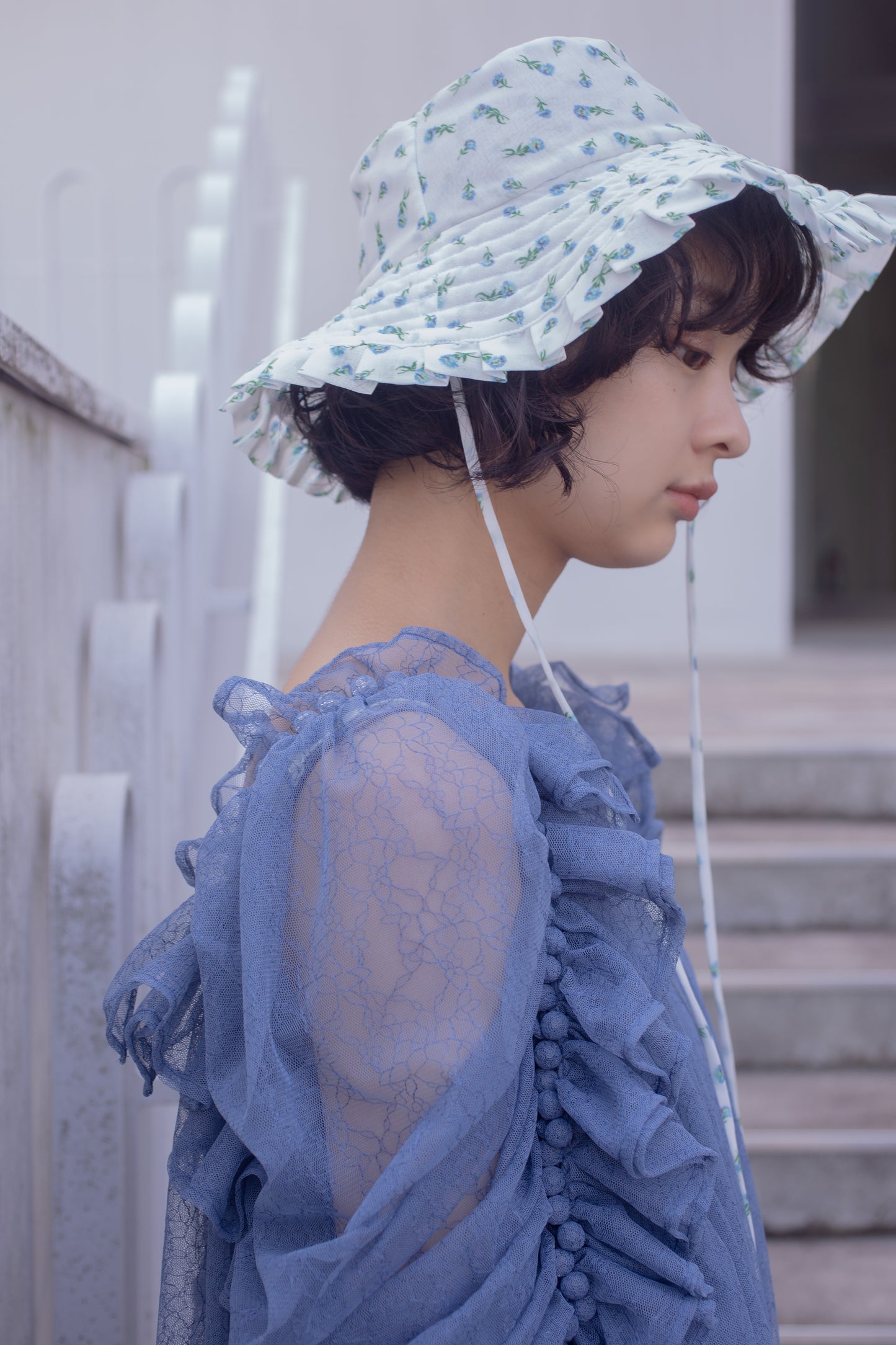 natsumi osawa/pleated hat