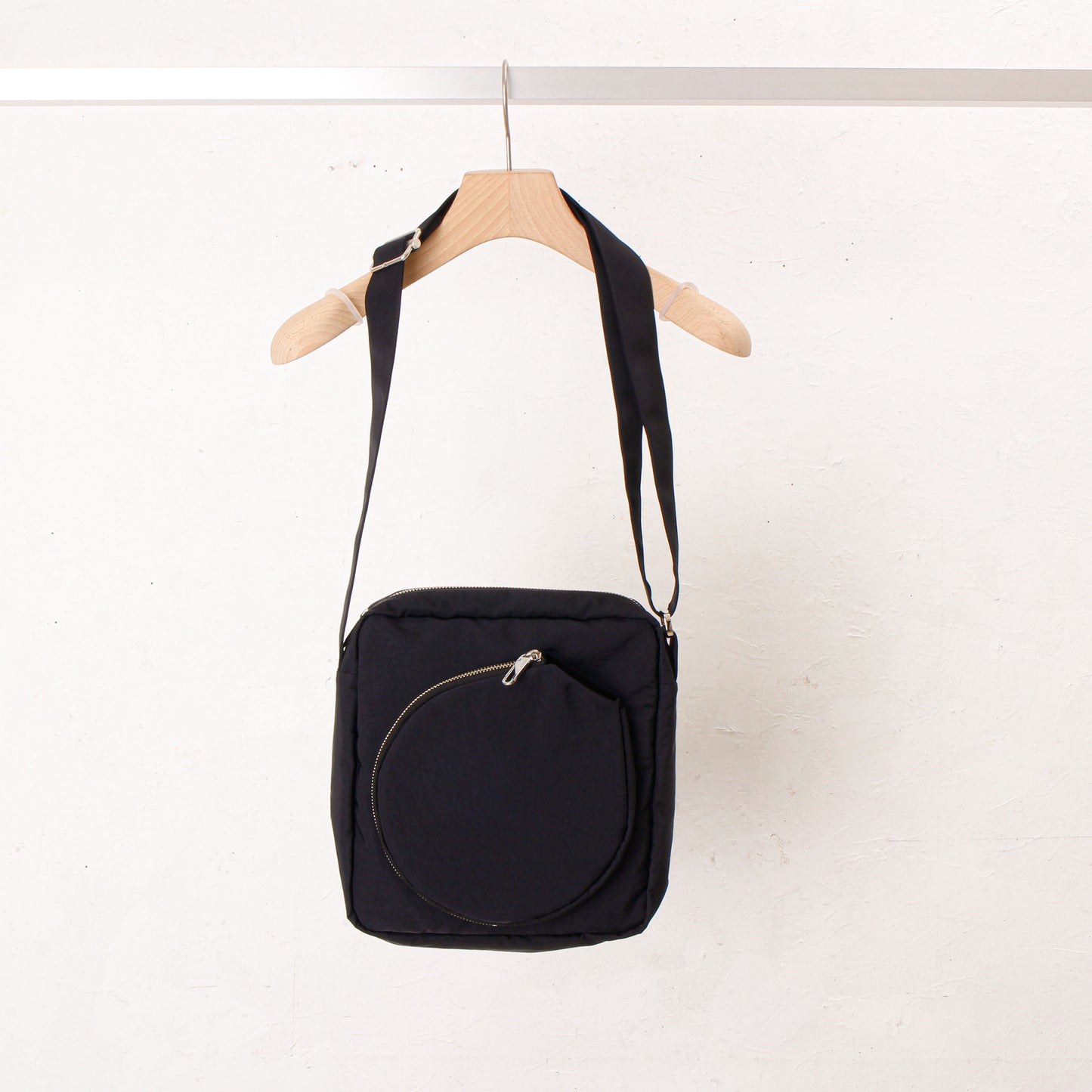 PING-PONG SQUARE BAG /black