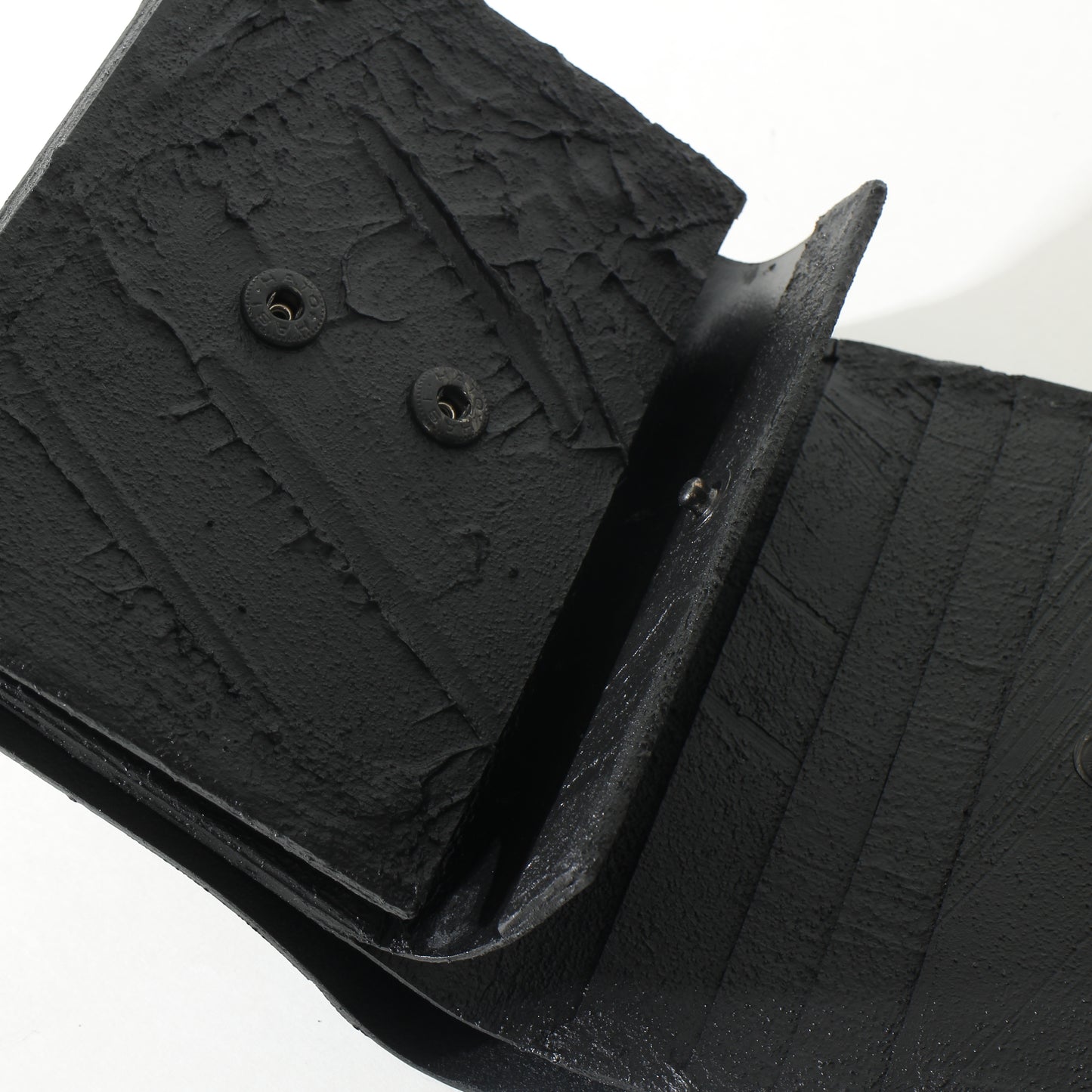 二つ折り財布/black