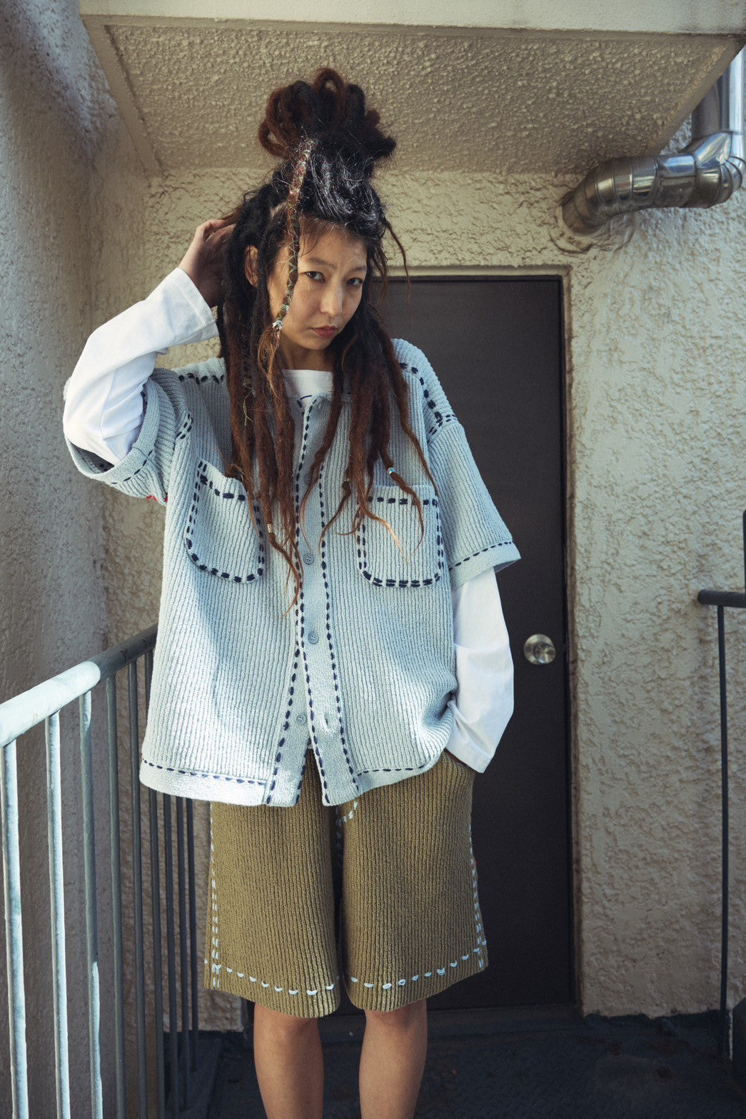 PG1 BEACH SHIRT / grey
