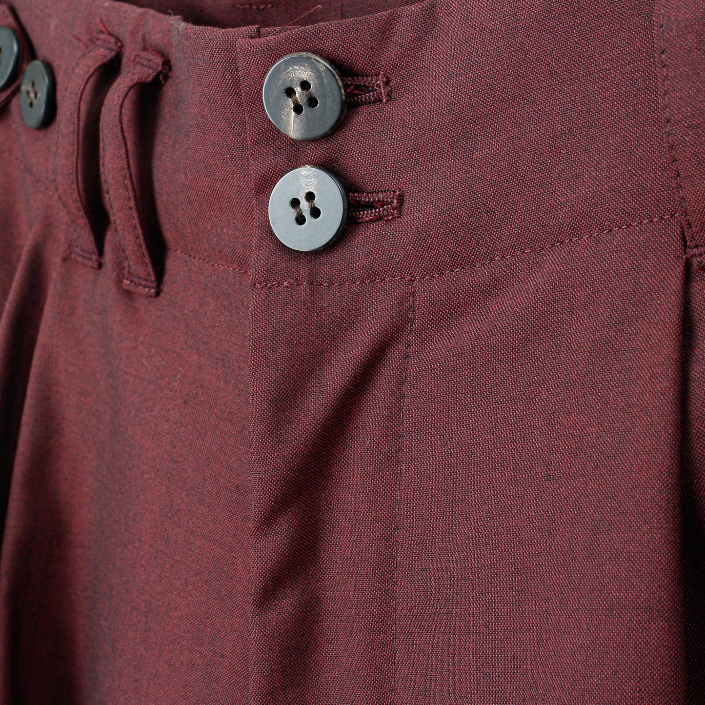 Chanbray wool 2tuck wide pants / enji