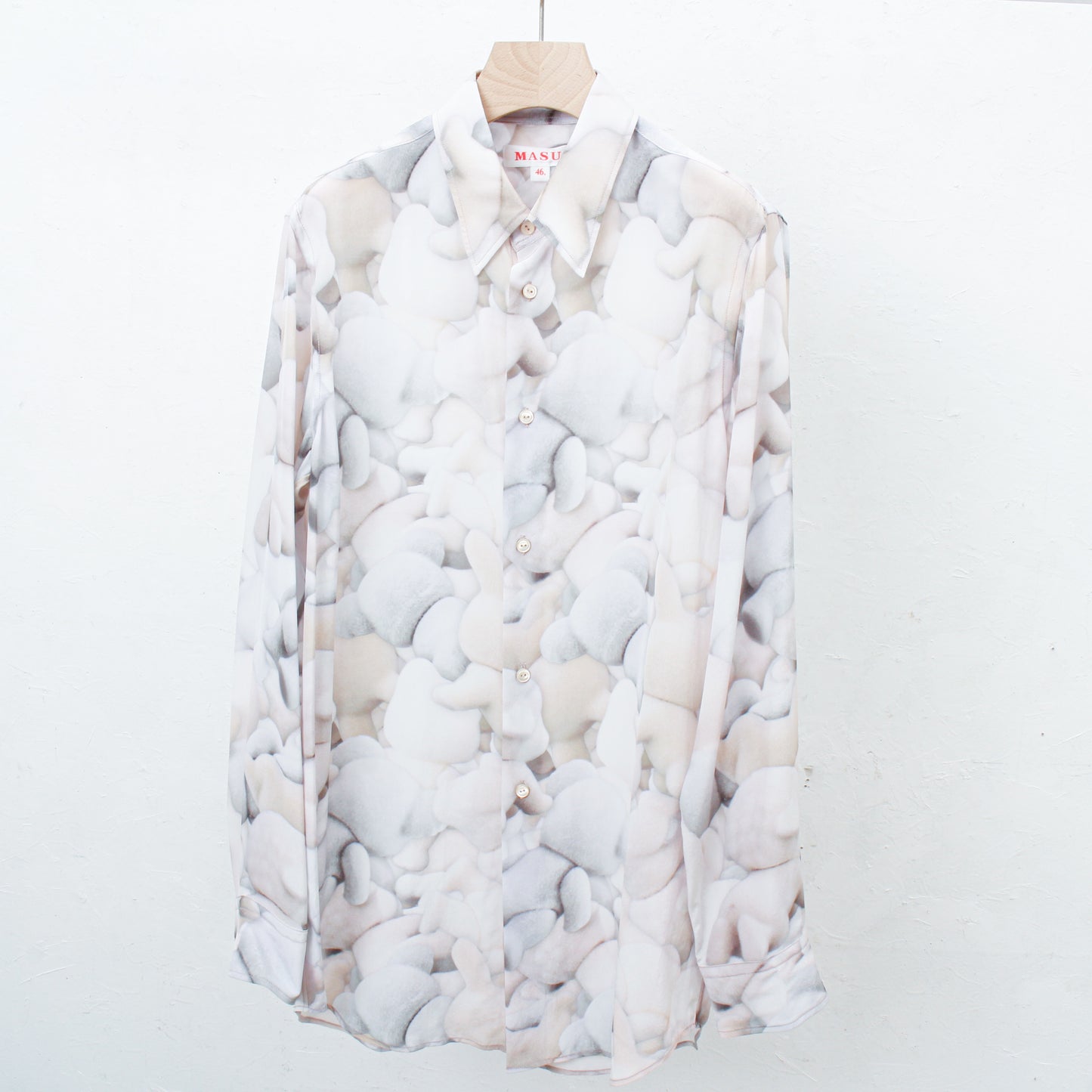 PRINT SILK SHIRT / FLOCKY DOLL