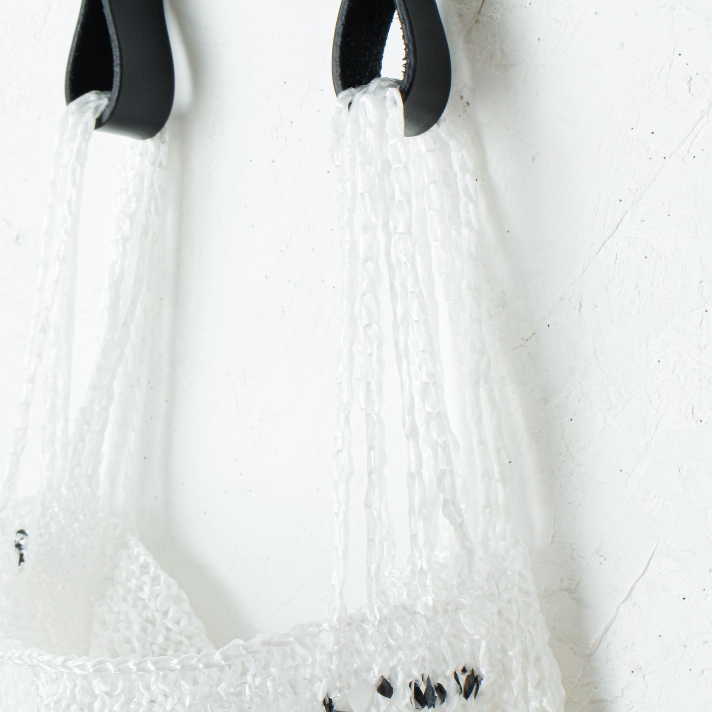 HAND KNIT PLASTIC BAG